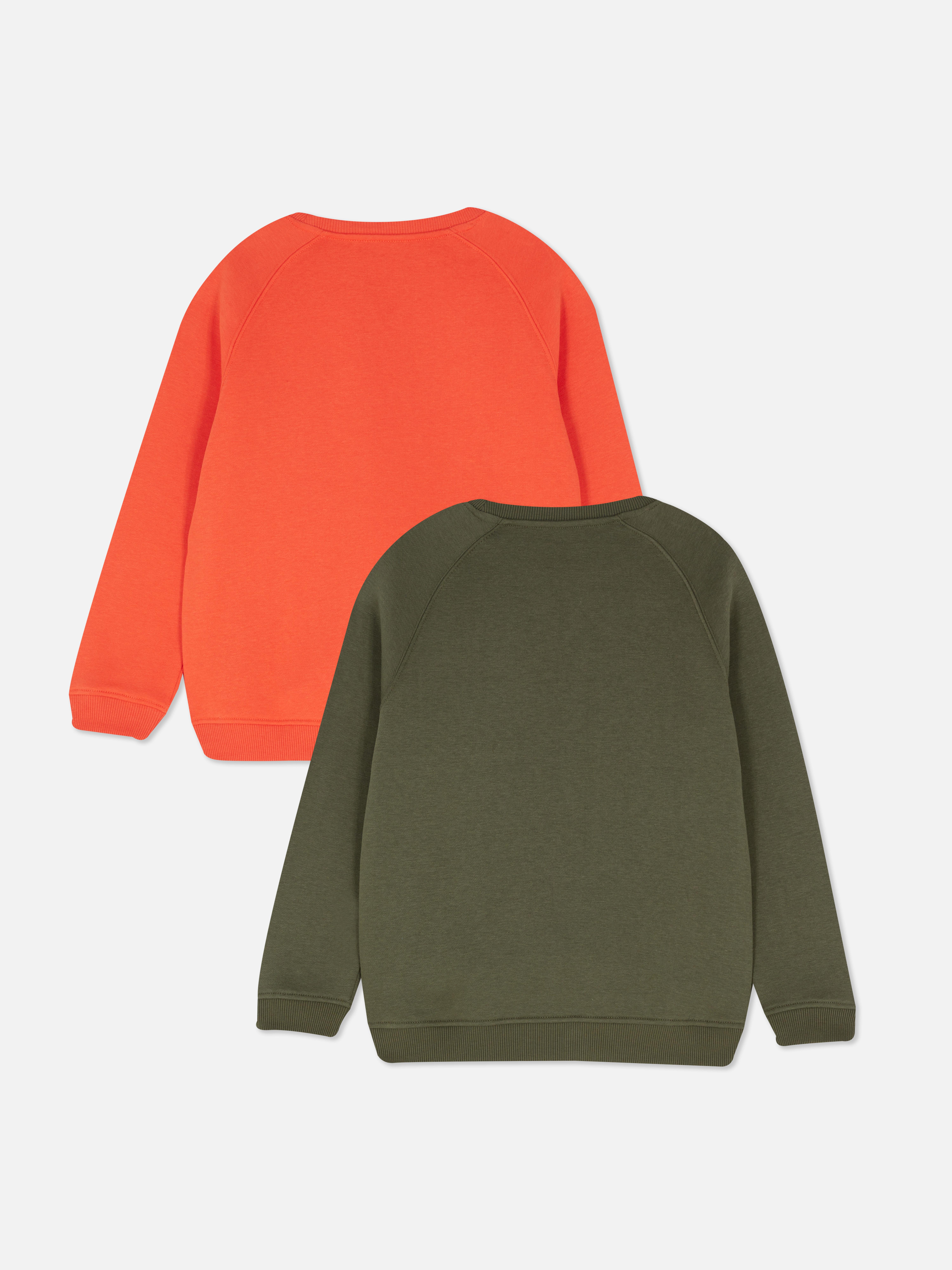 2pk Crew Neck Sweatshirts