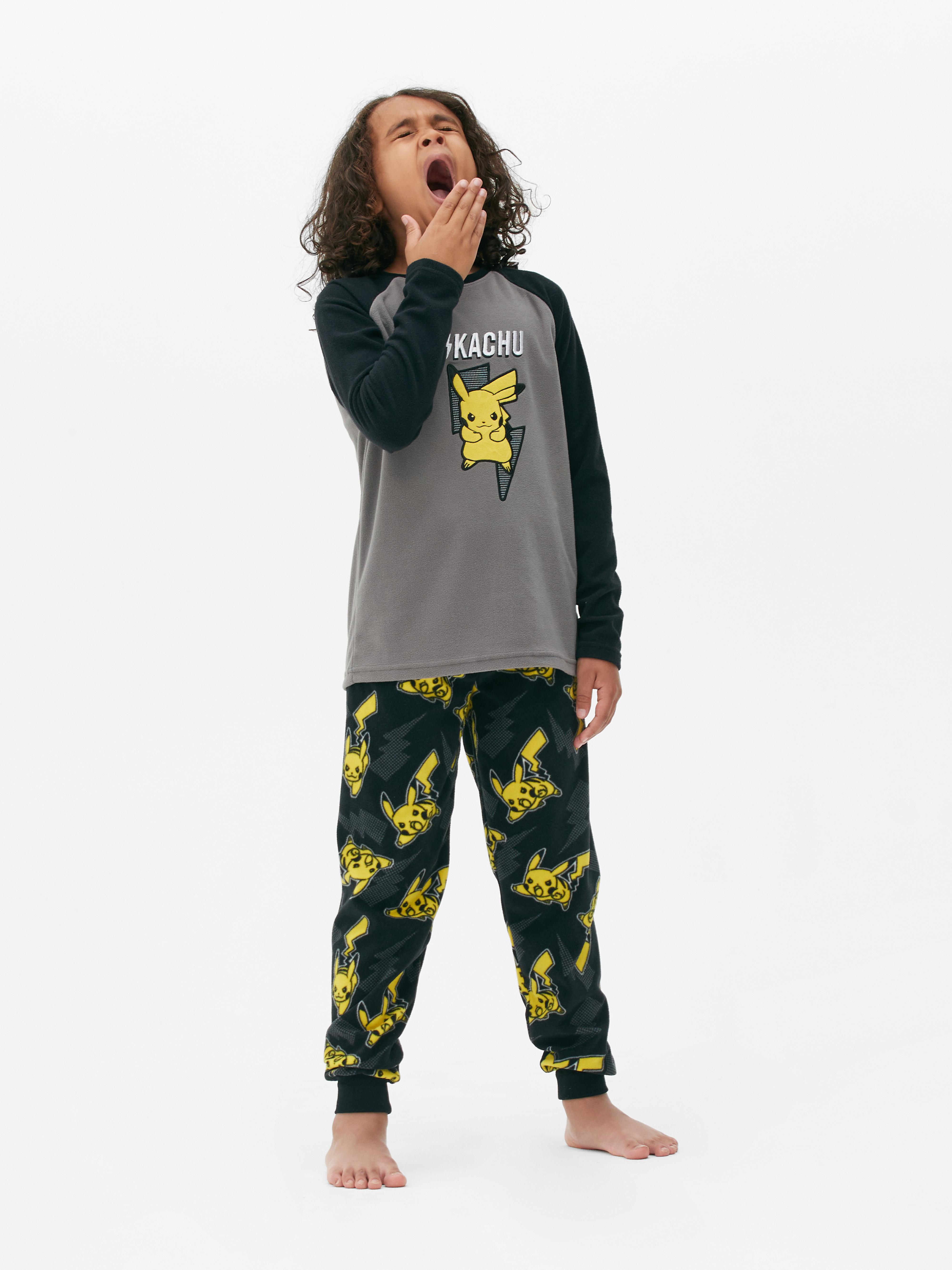 Set de pijamale din polar Pikachu Pokémon