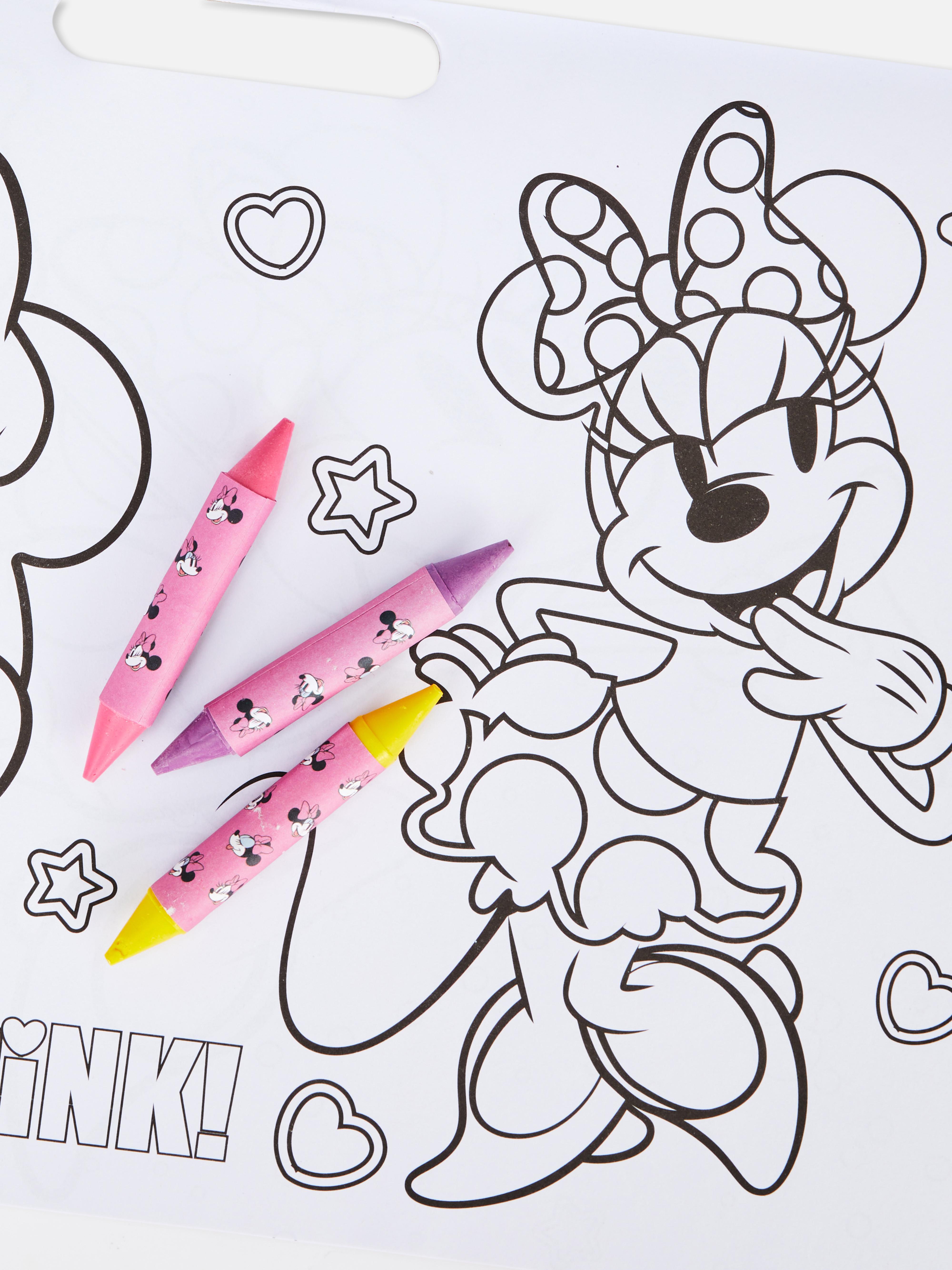 Mini Minnie Mouse Colouring Table: Fun Printable Design for Kids