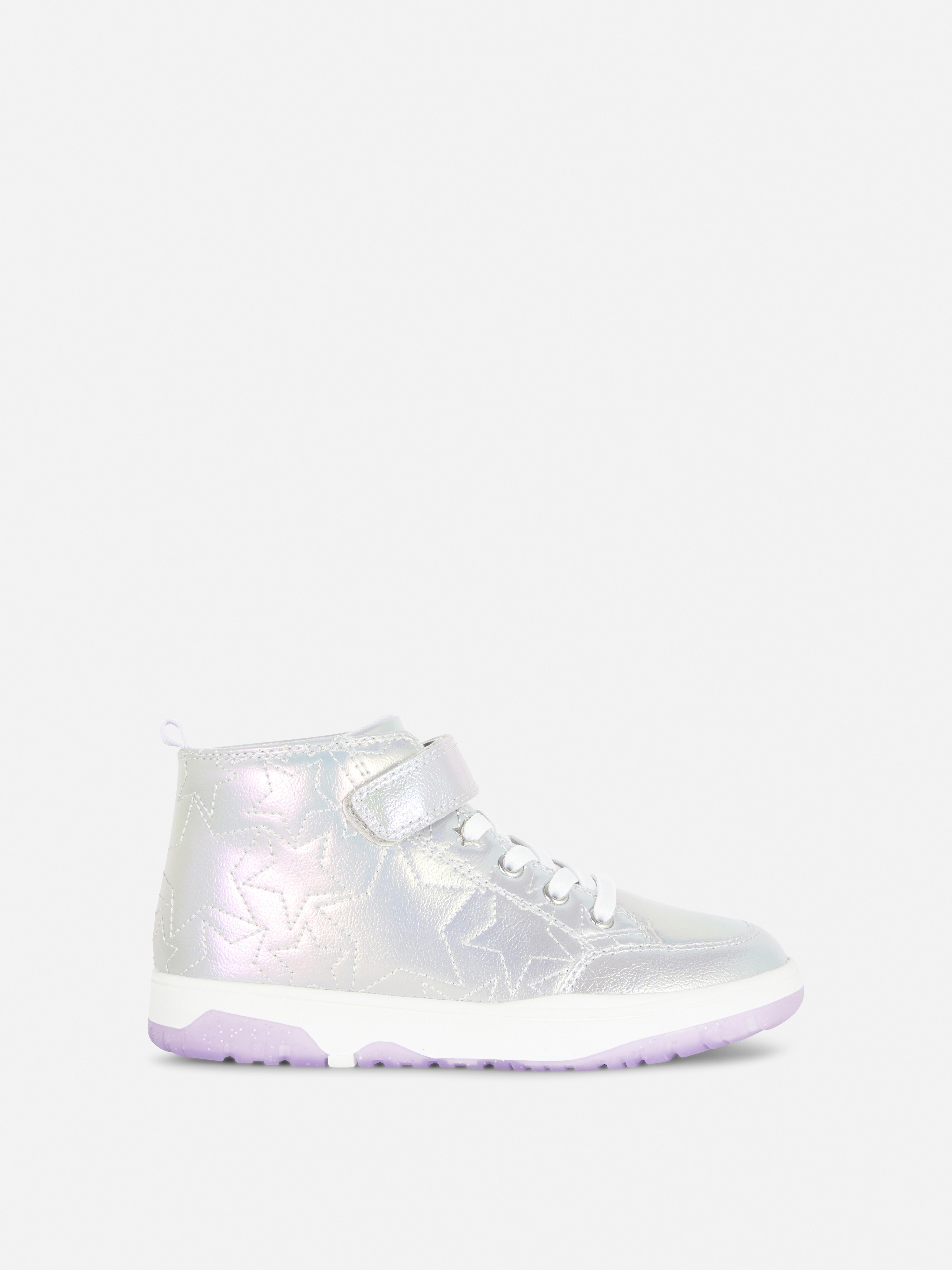 Holographic Star High Tops