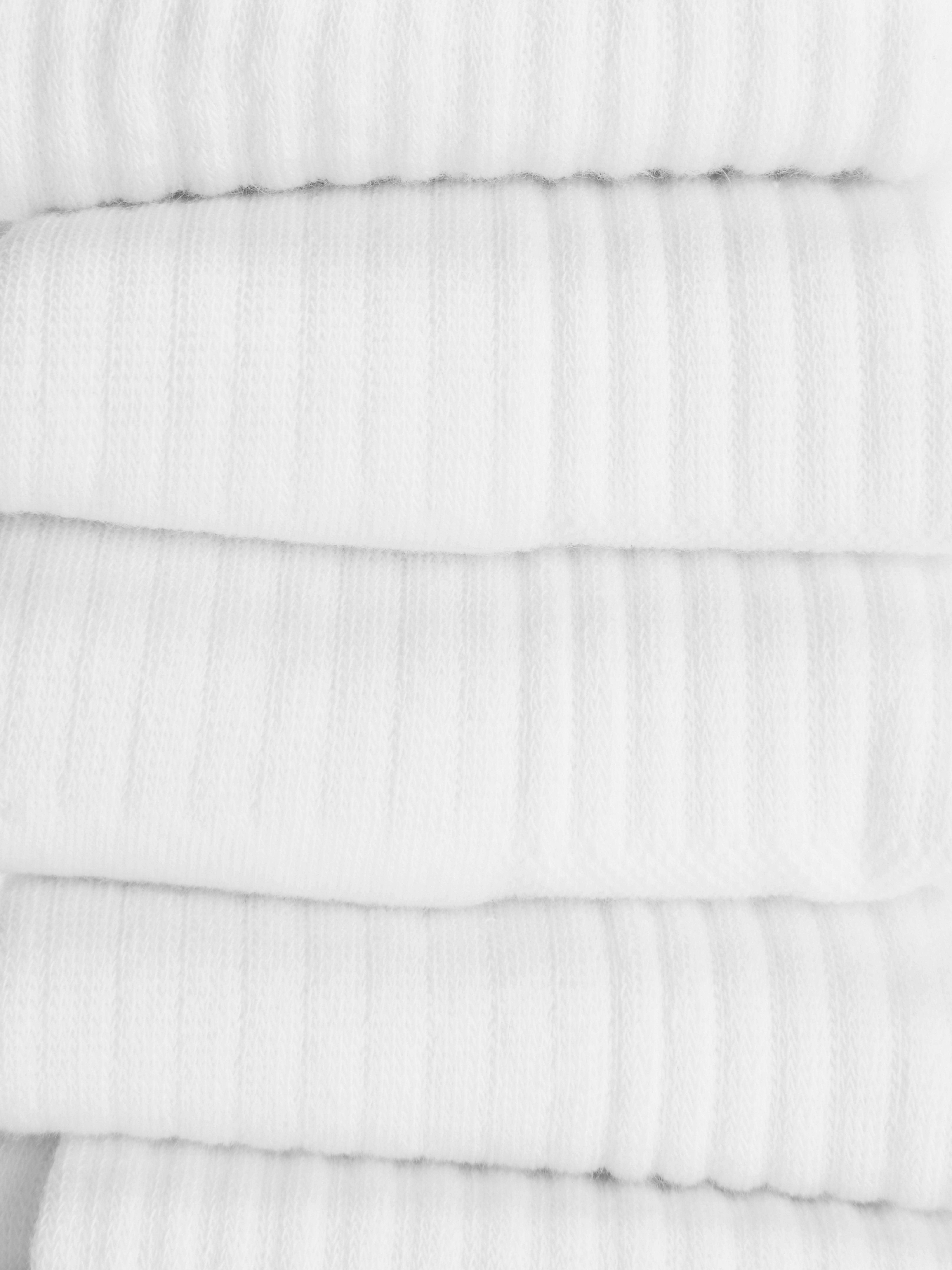 Pack de 3 pares de calcetines altos - blanco - Kiabi - 8.00€