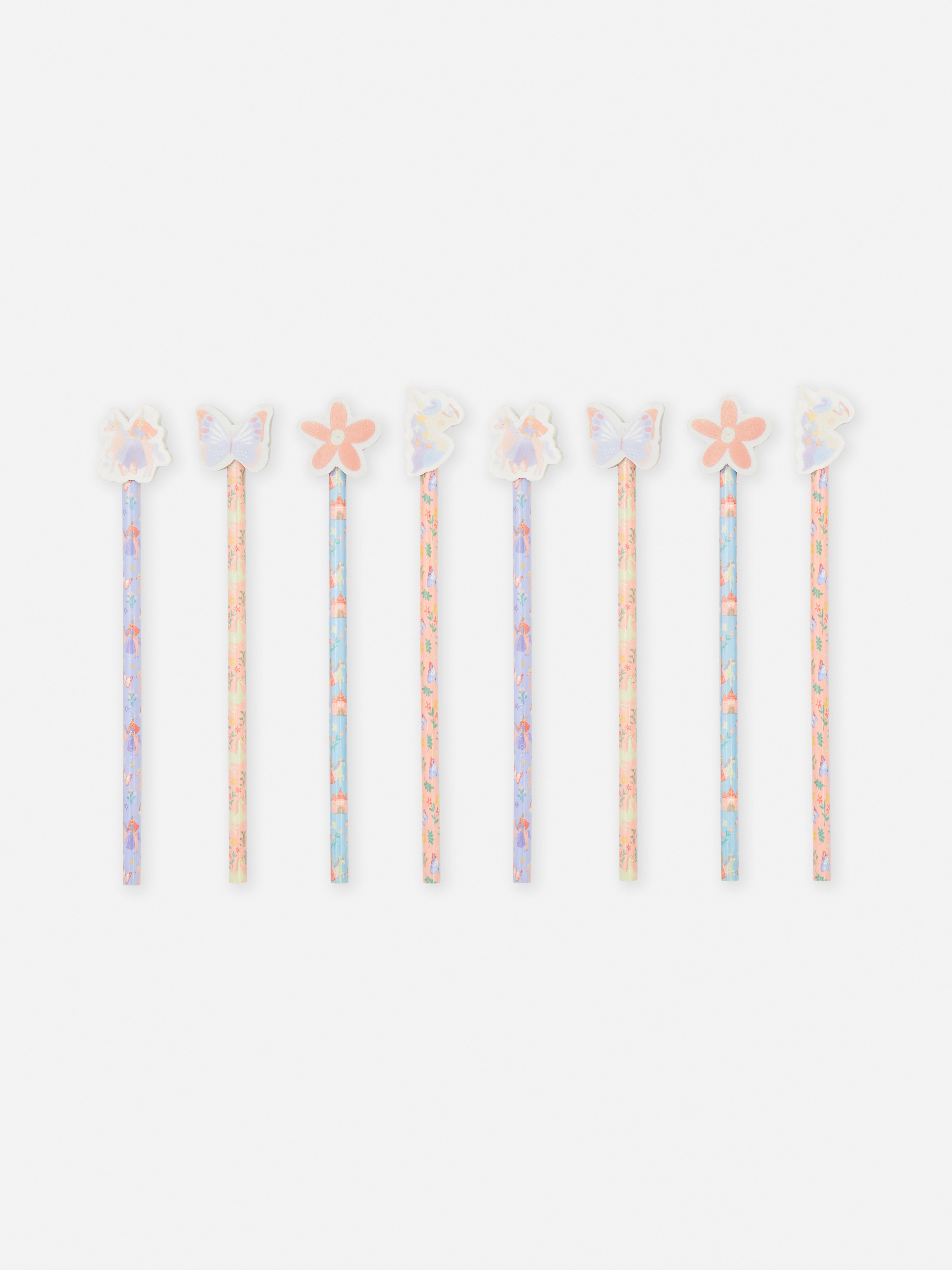 Patterned Pencils and Erasers