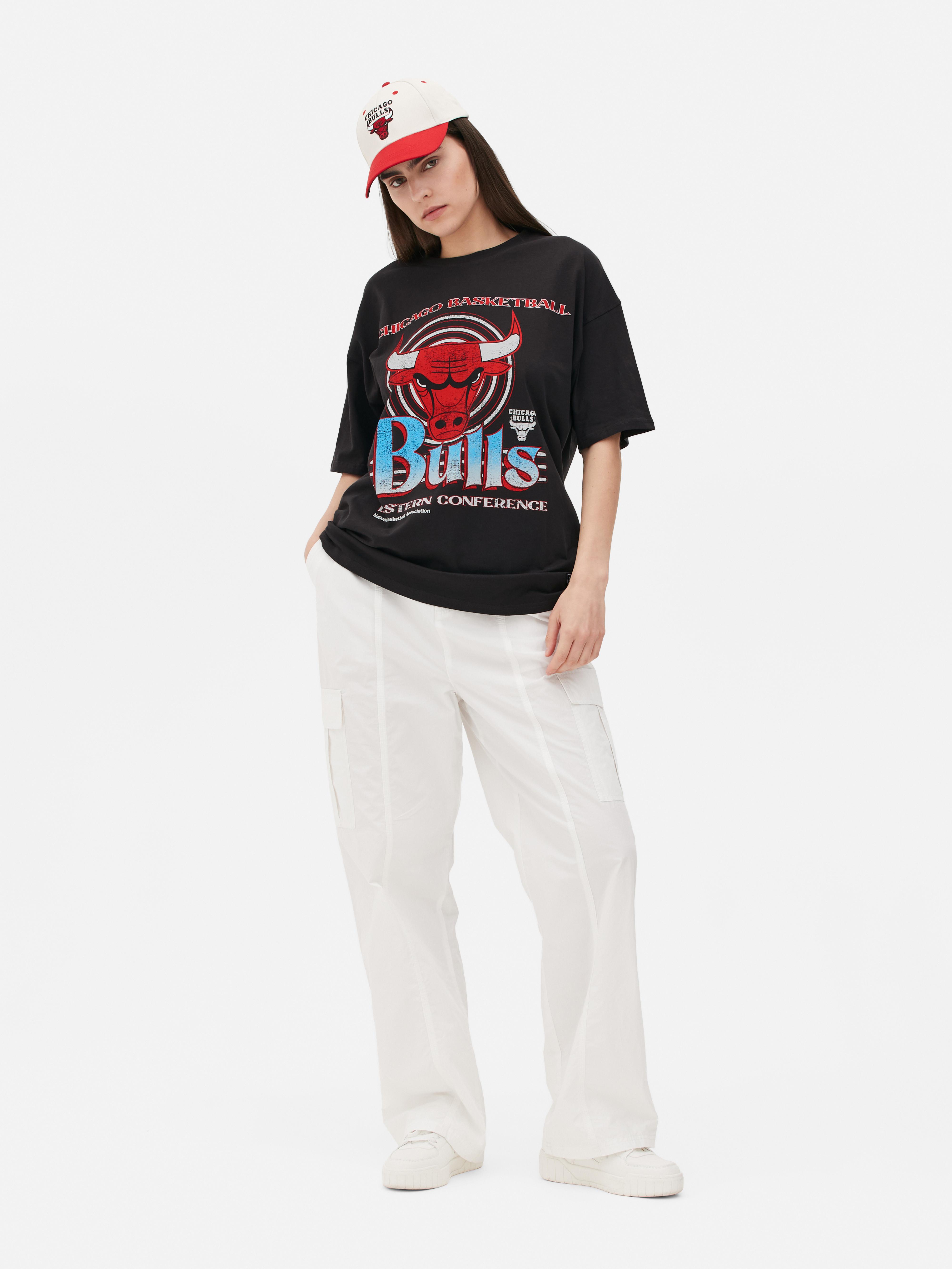 T-shirt met print NBA Chicago Bulls | Primark