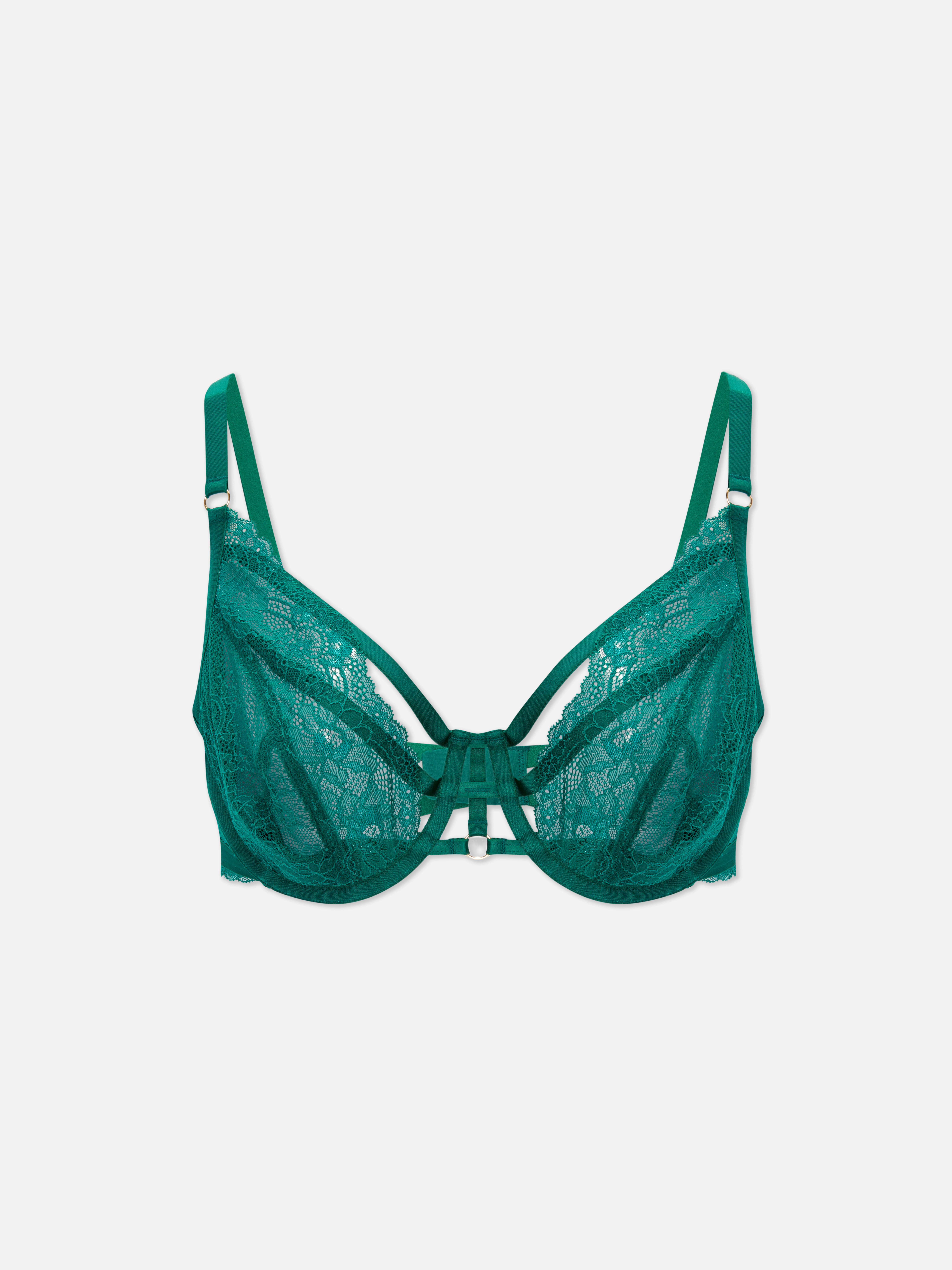 D-G Lace Strap Detail Non-Padded Bra | Penneys