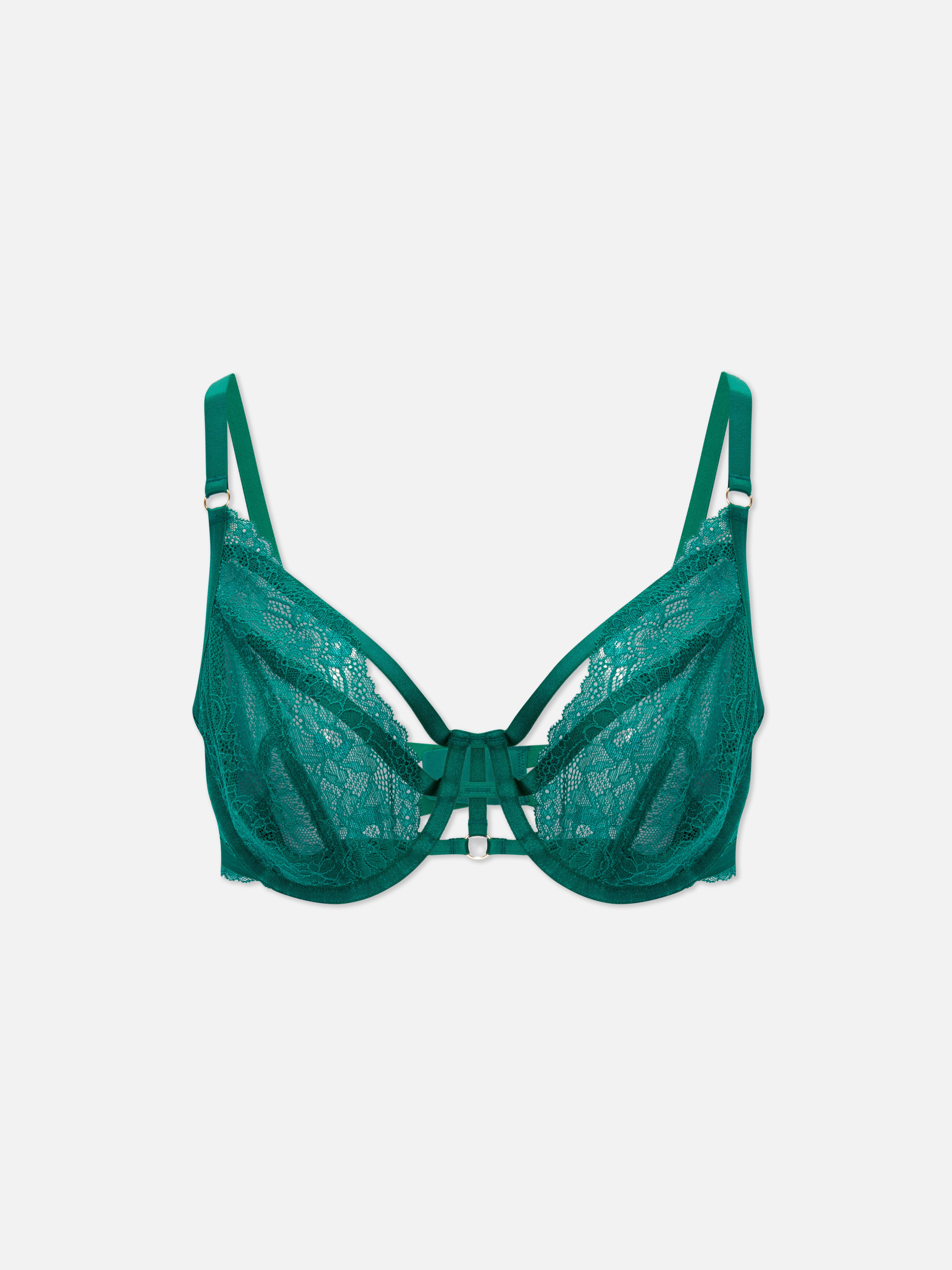 DG Lace Strap Detail NonPadded Bra Penneys