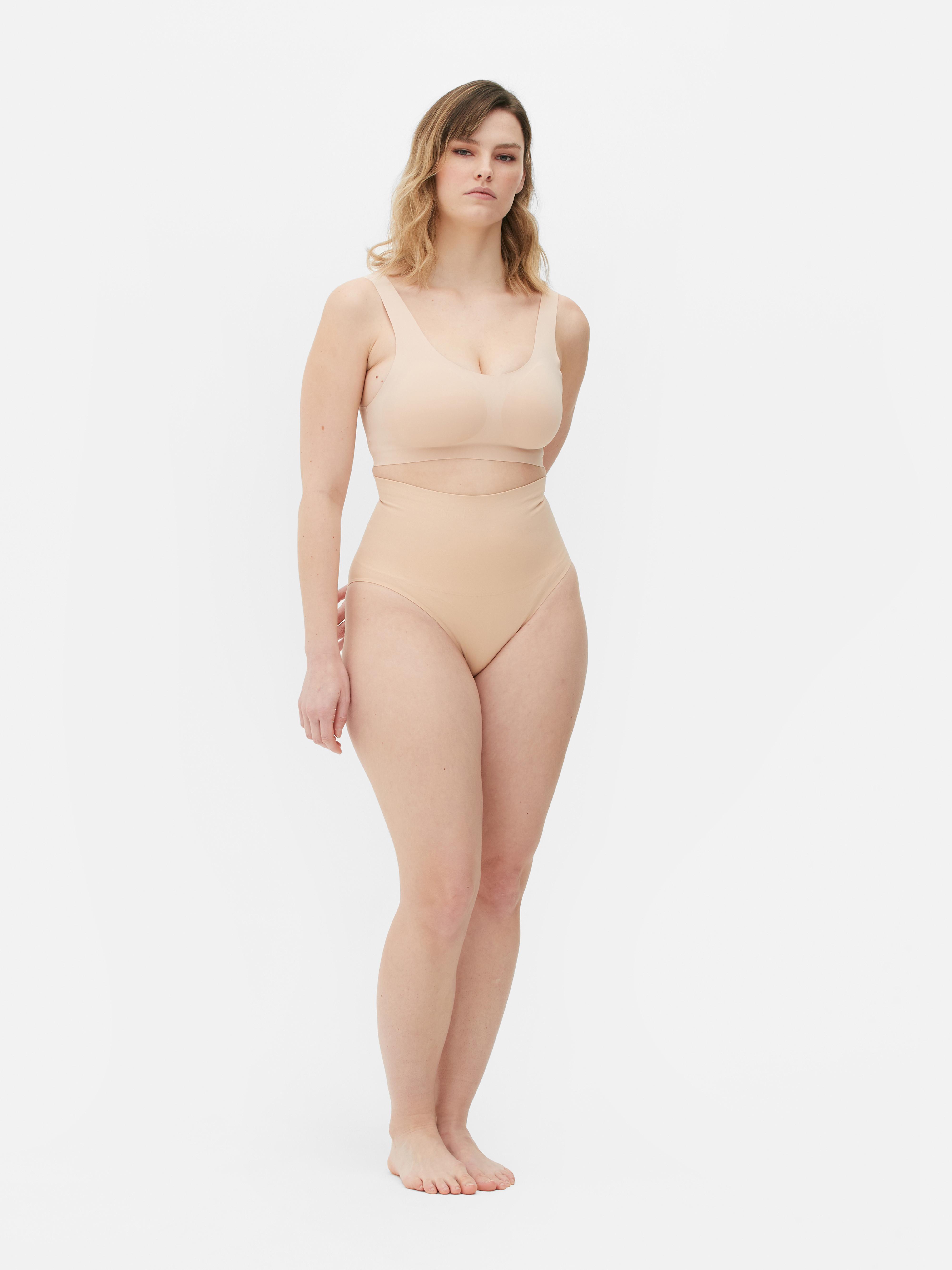 Seamless High-Waisted Shapewear Briefs