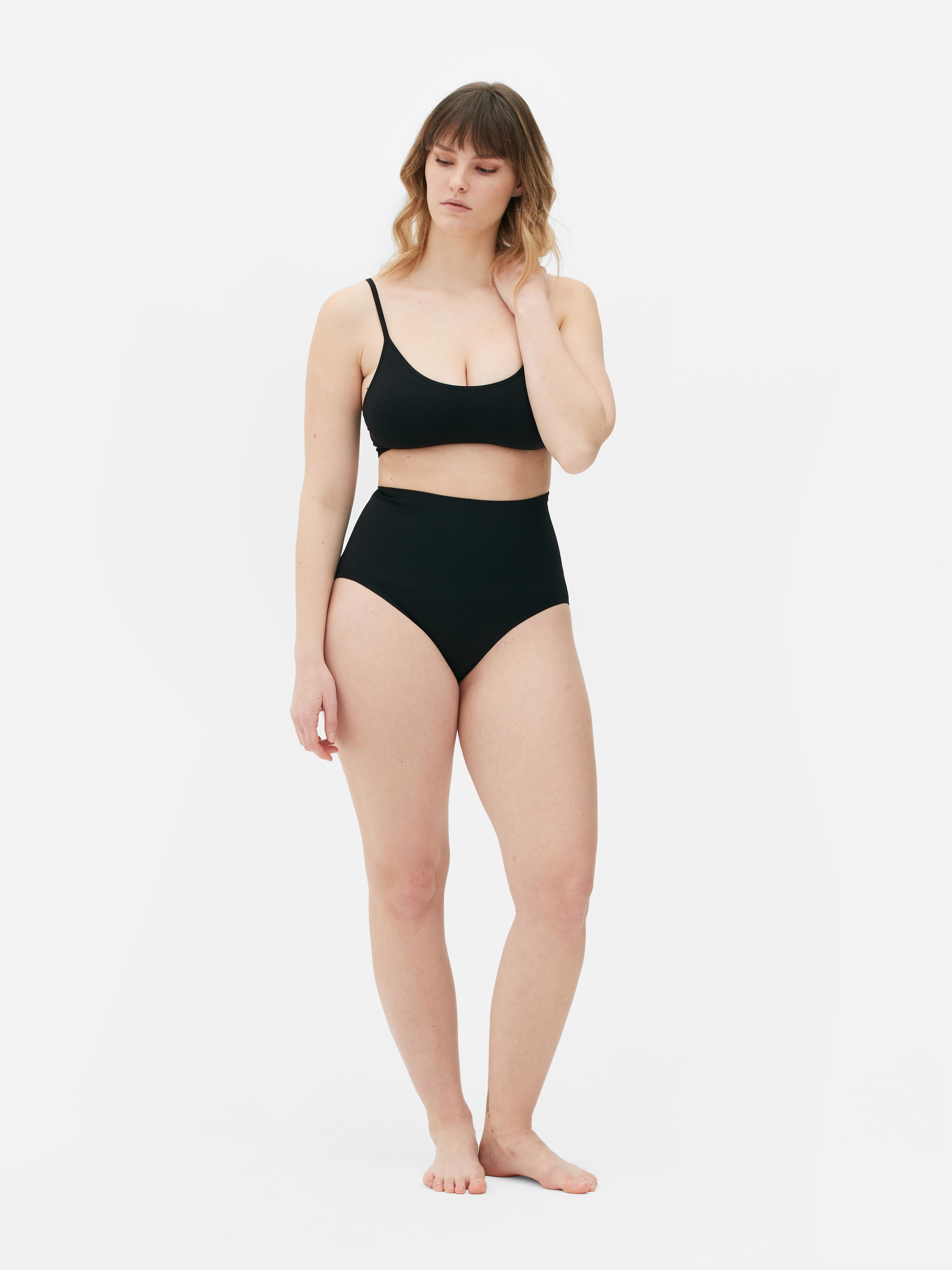 Nahtloser Shapewear-Slip mit hohem Bund