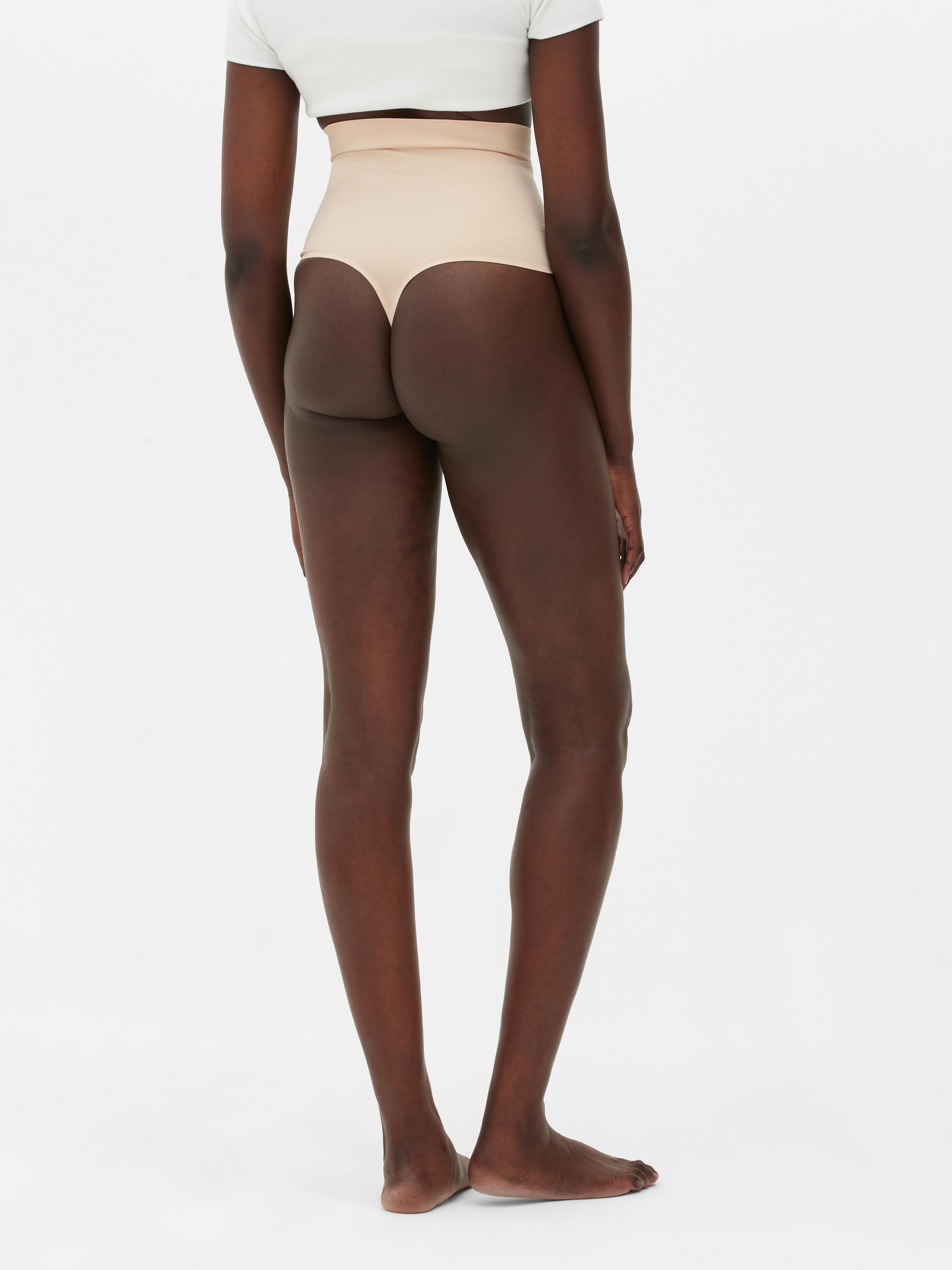 High-Waisted Seamless Shapewear Thong