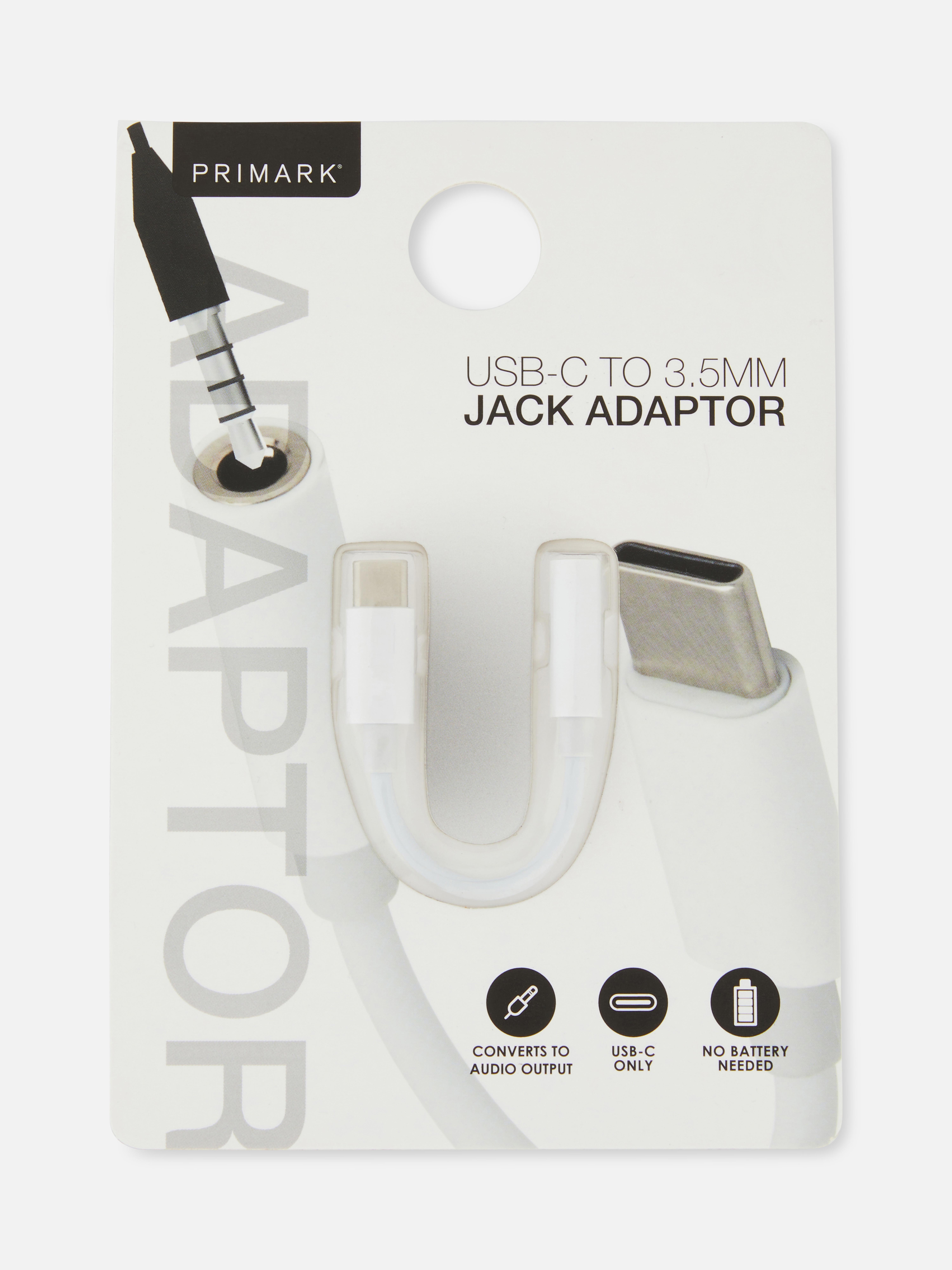 USB-C Audio Jack Adaptor Cable