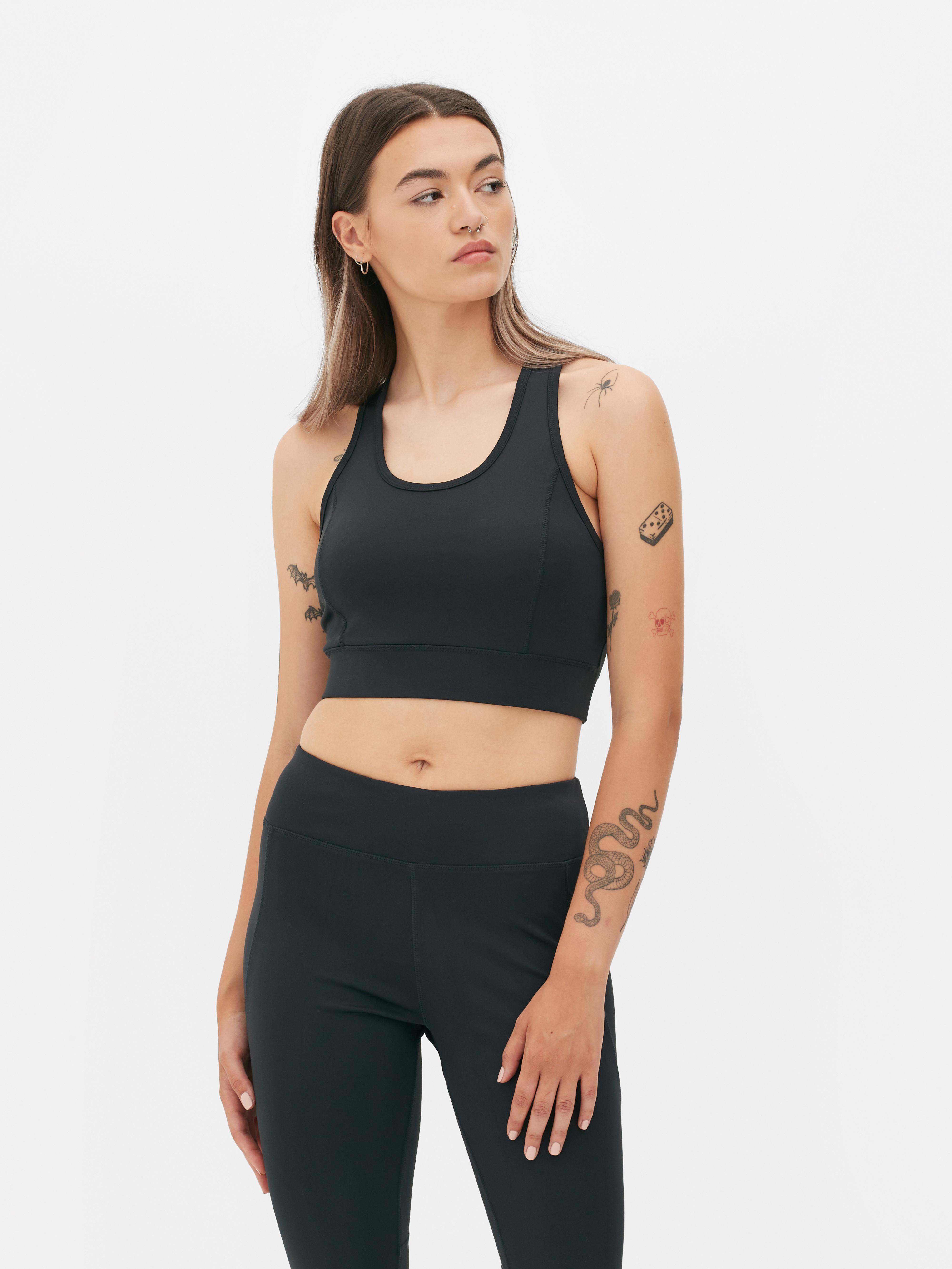 Seamless Performance Racerback Crop Top