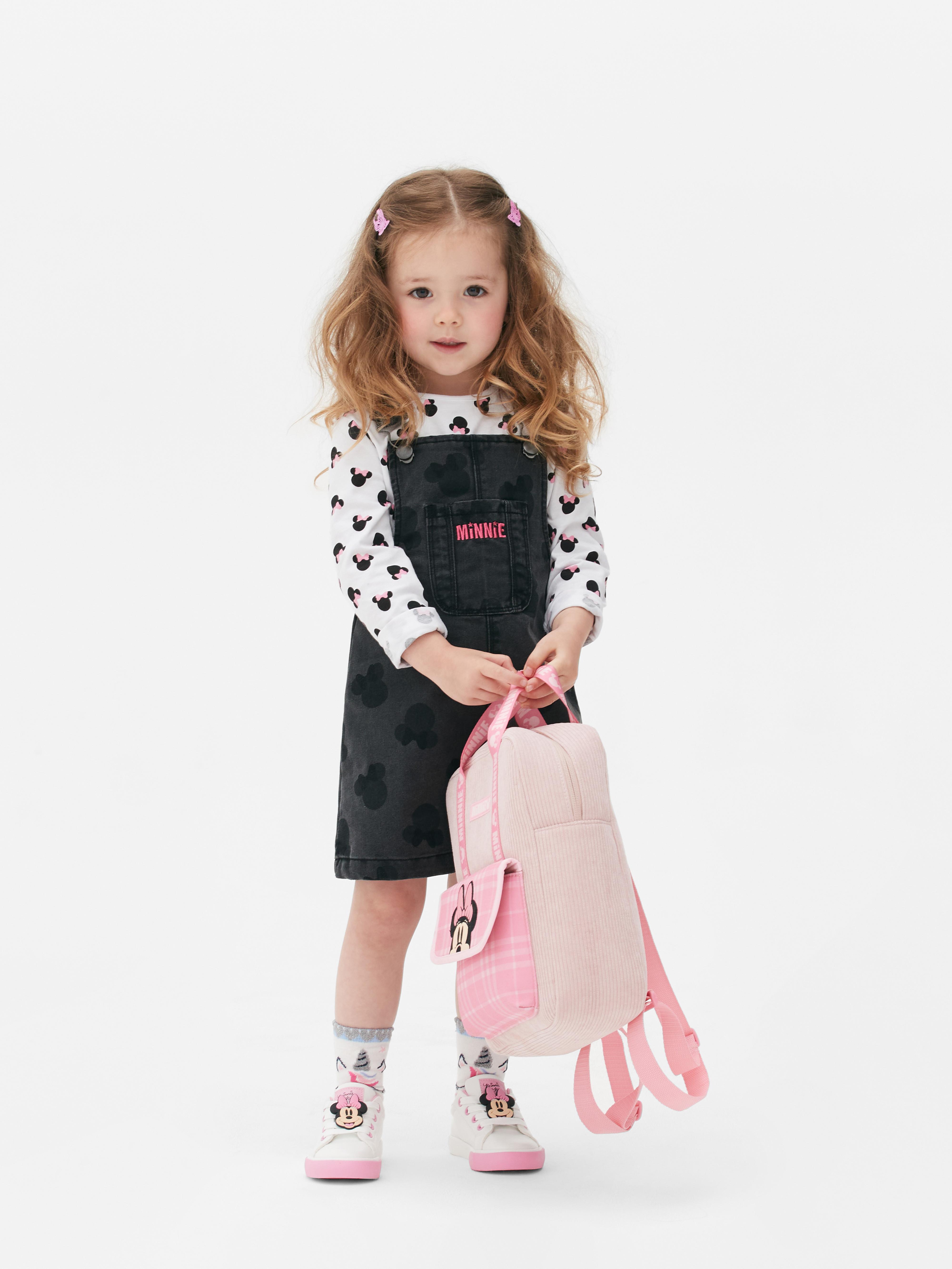 Completo due pezzi vestito scamiciato Minnie Disney