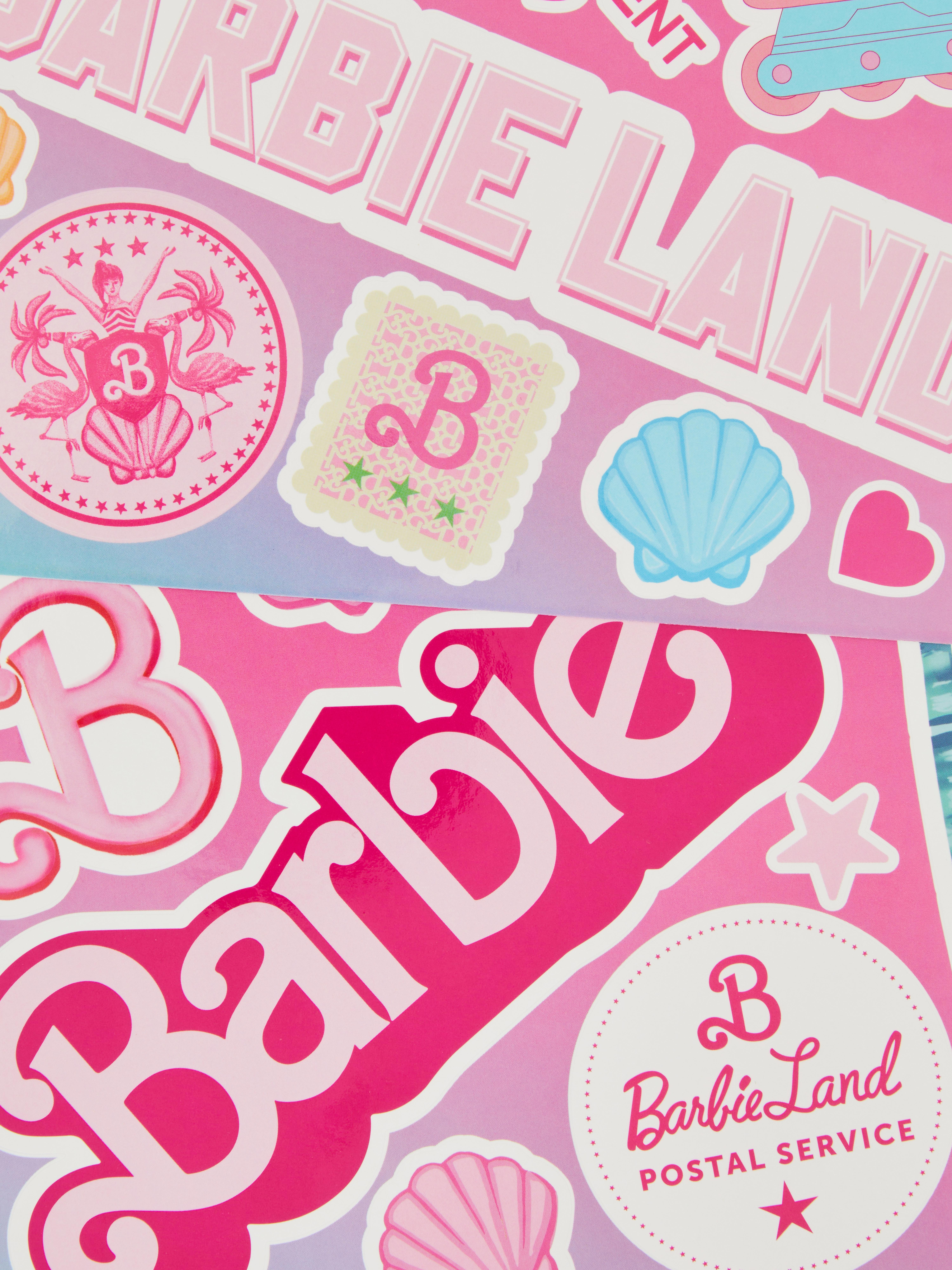 Barbie The Movie Laptop Stickers