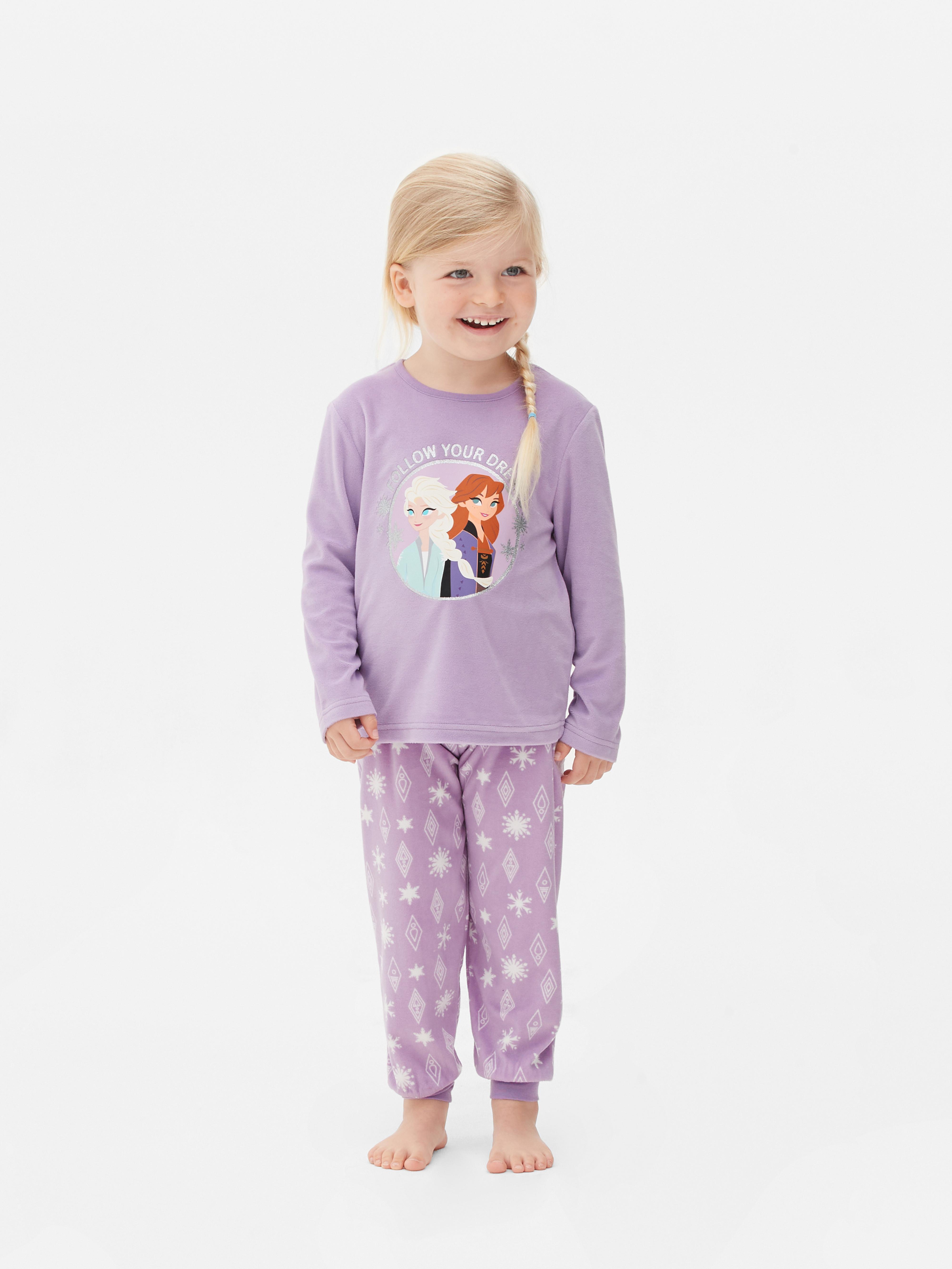 Pyjama fille molletonné - Lilo et Stitch gris