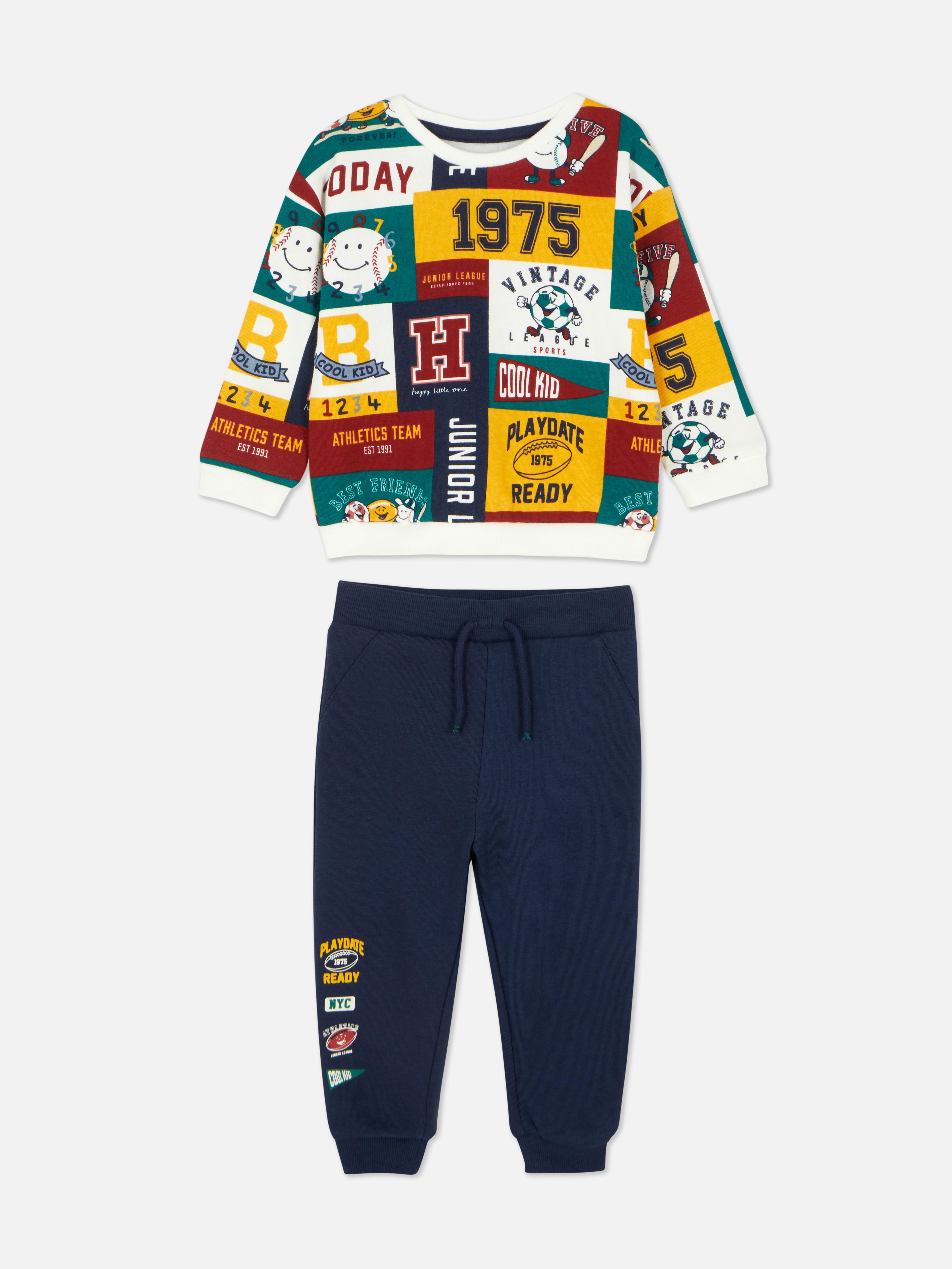 Varsity Sweatshirt and Joggers Co-ord Set