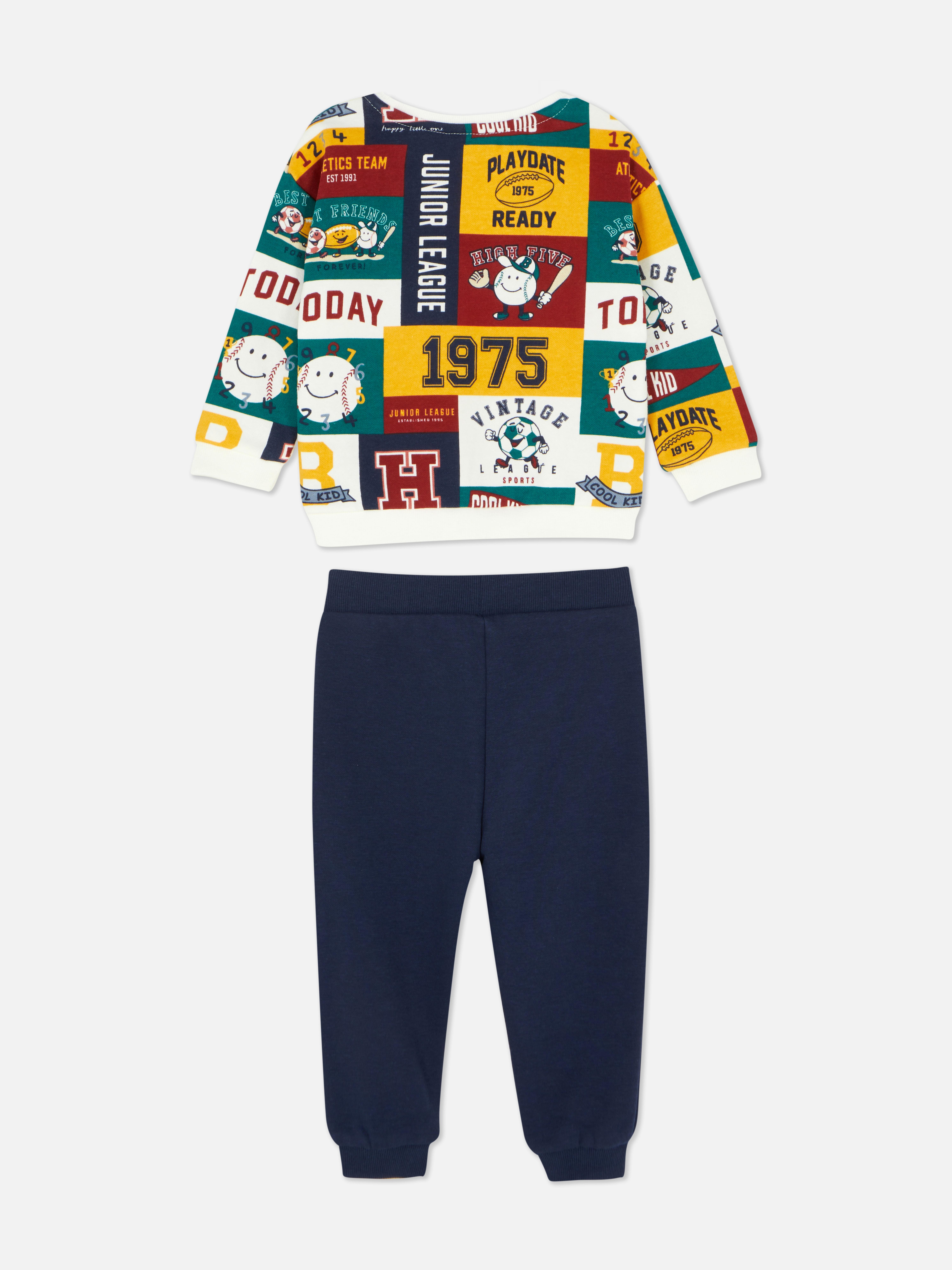 Varsity Sweatshirt and Joggers Co-ord Set