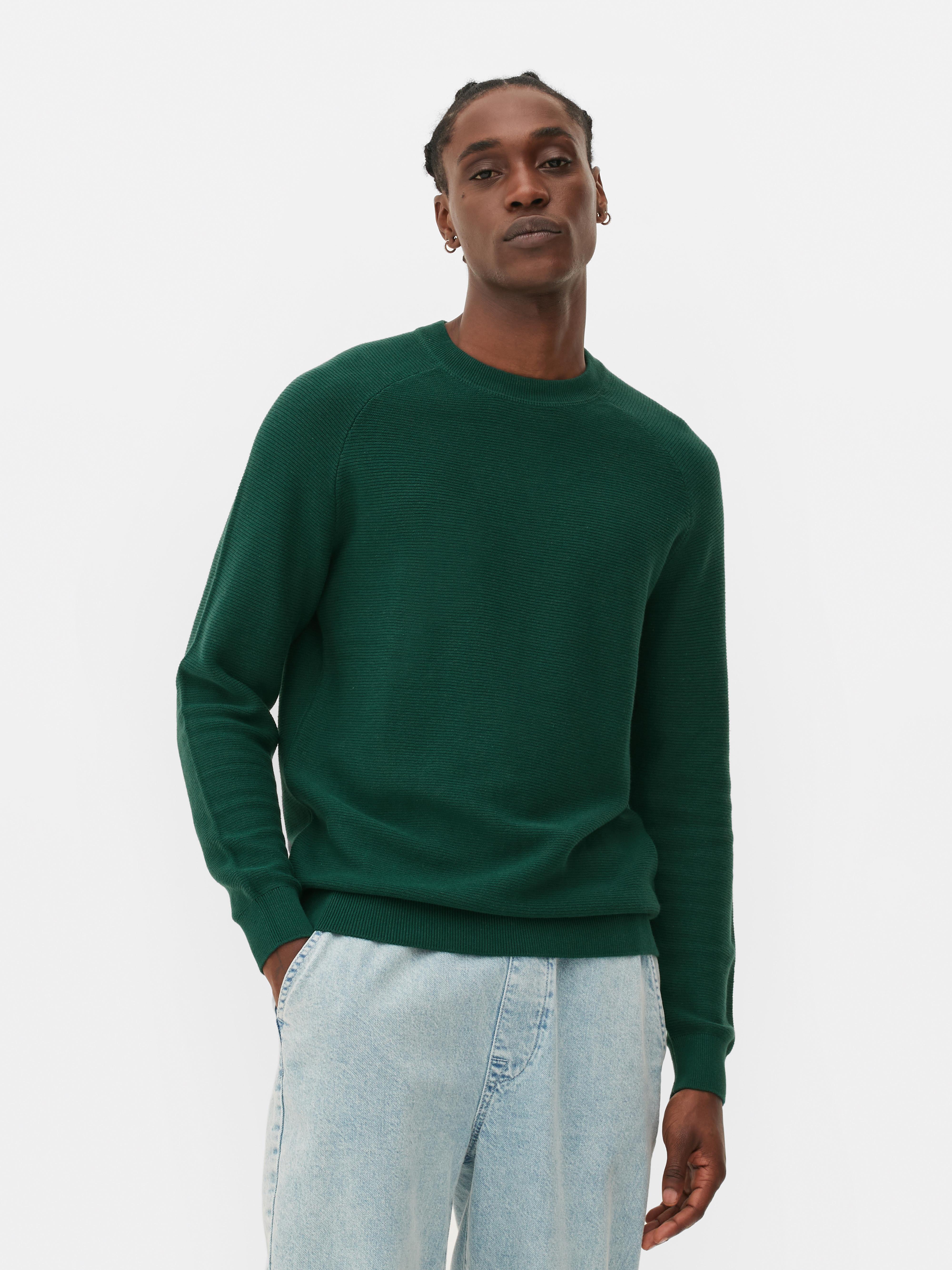 Men's polo hotsell neck jumpers primark