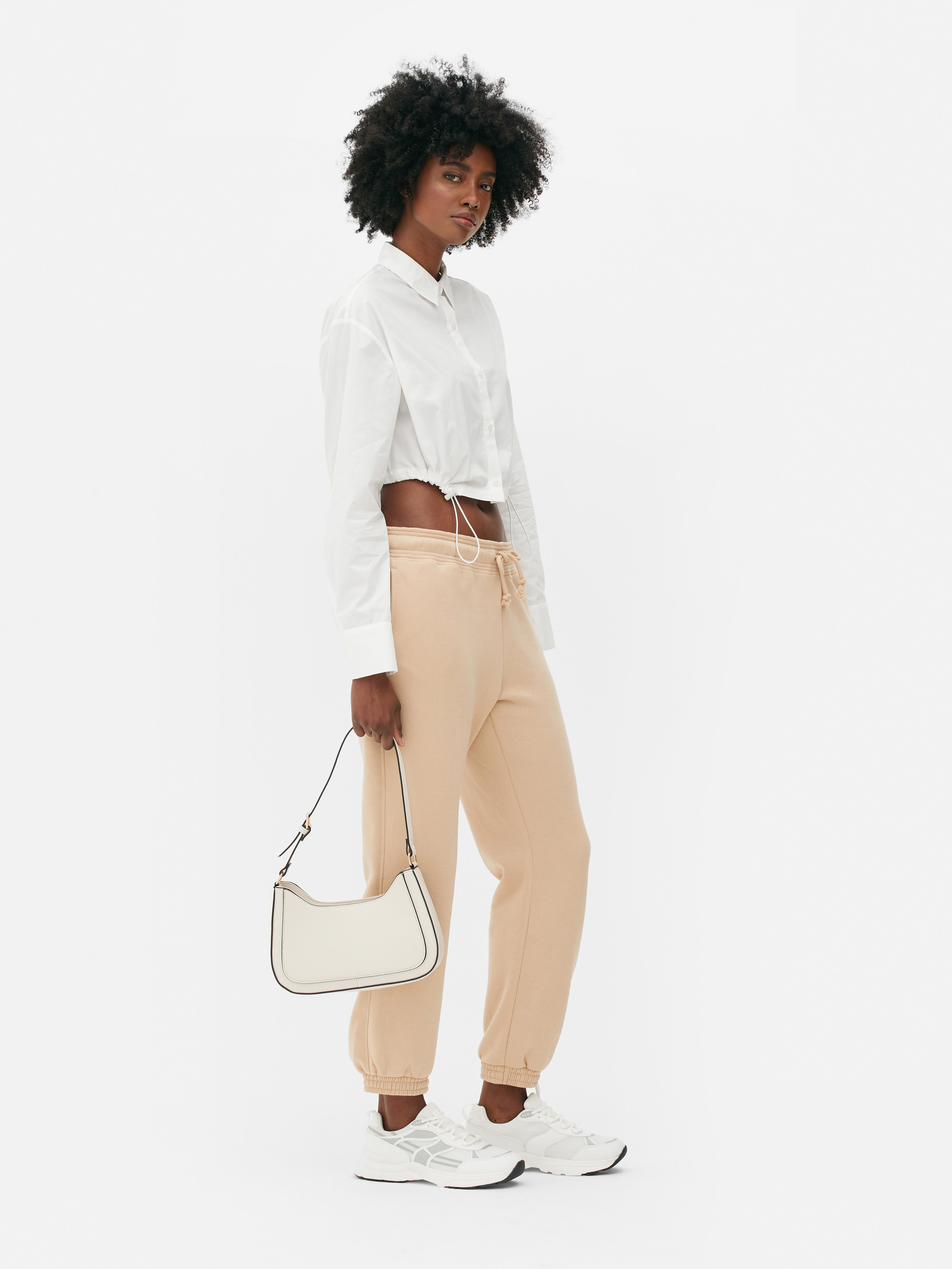 Paula Echevarría Toggle Crop Shirt