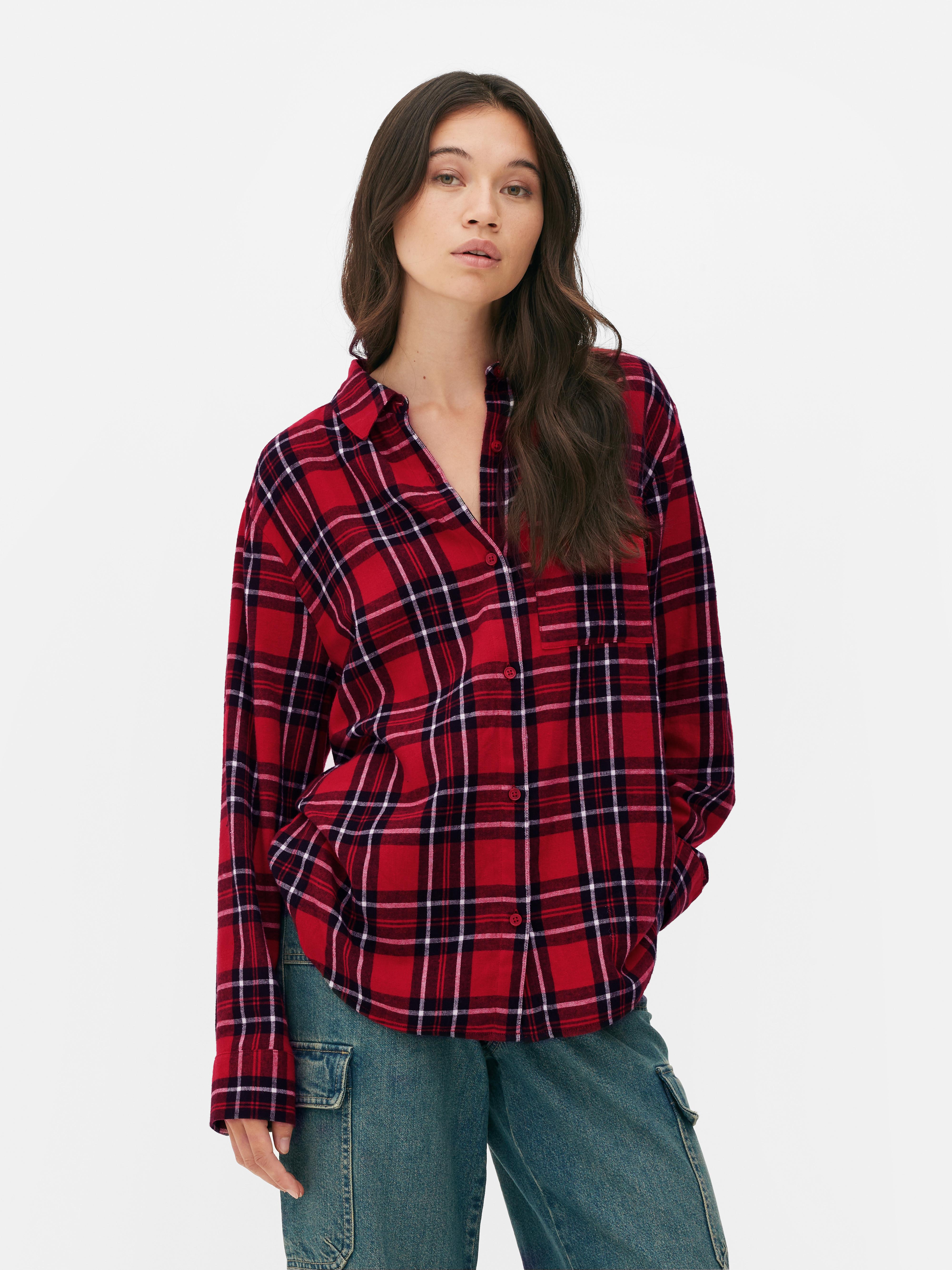 checked shirt womens primark