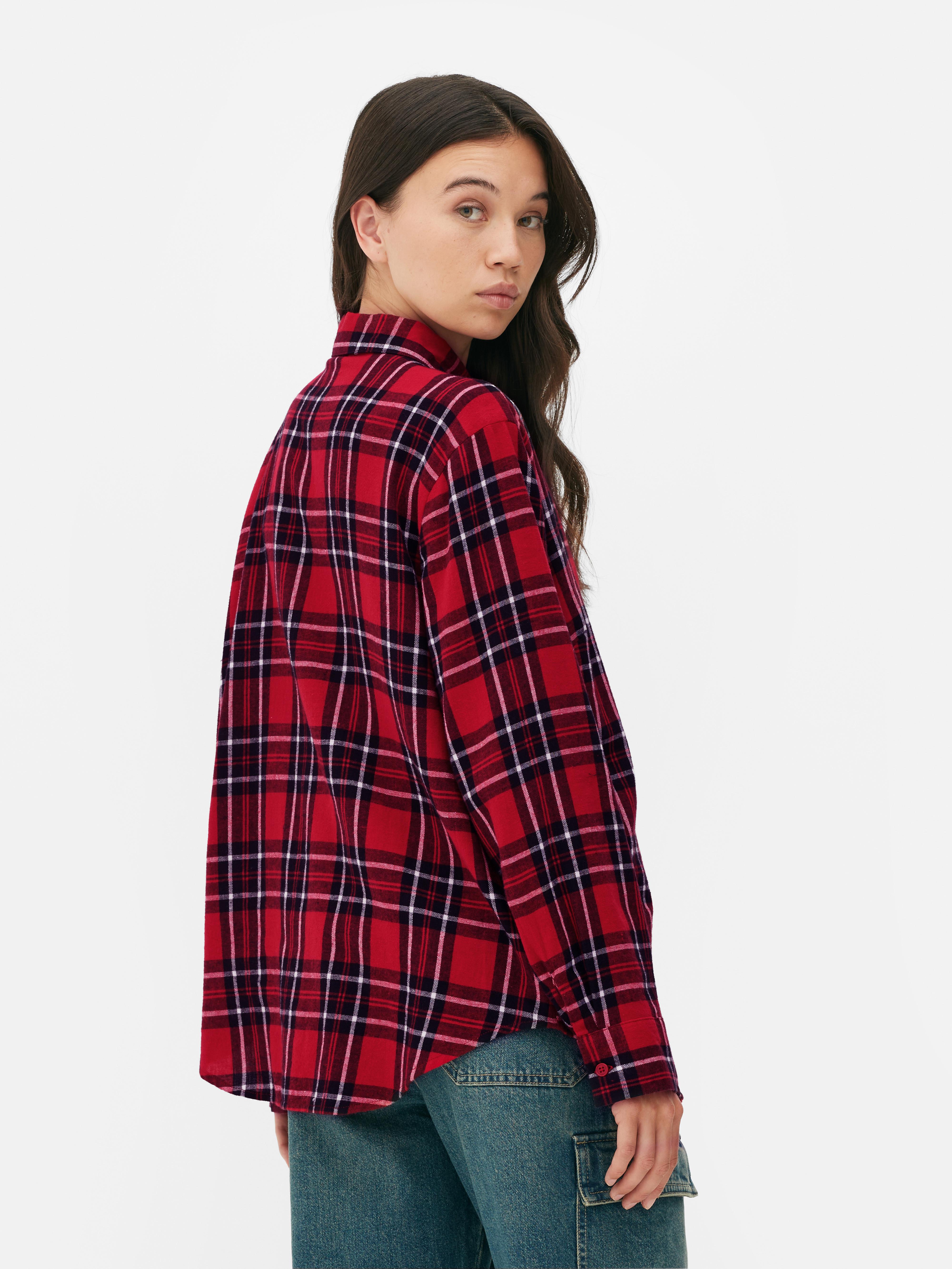 checked shirt womens primark