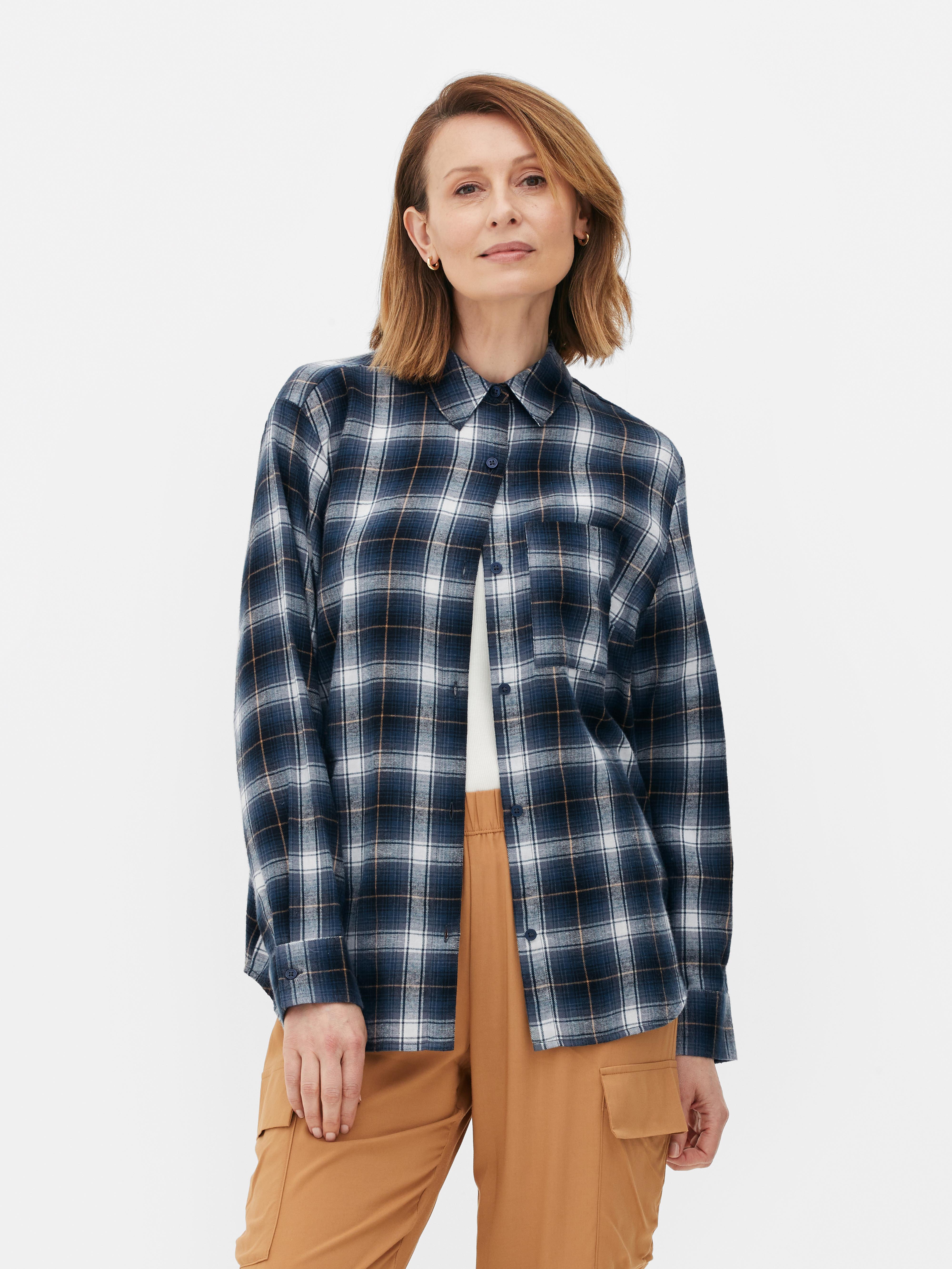 checked shirt womens primark