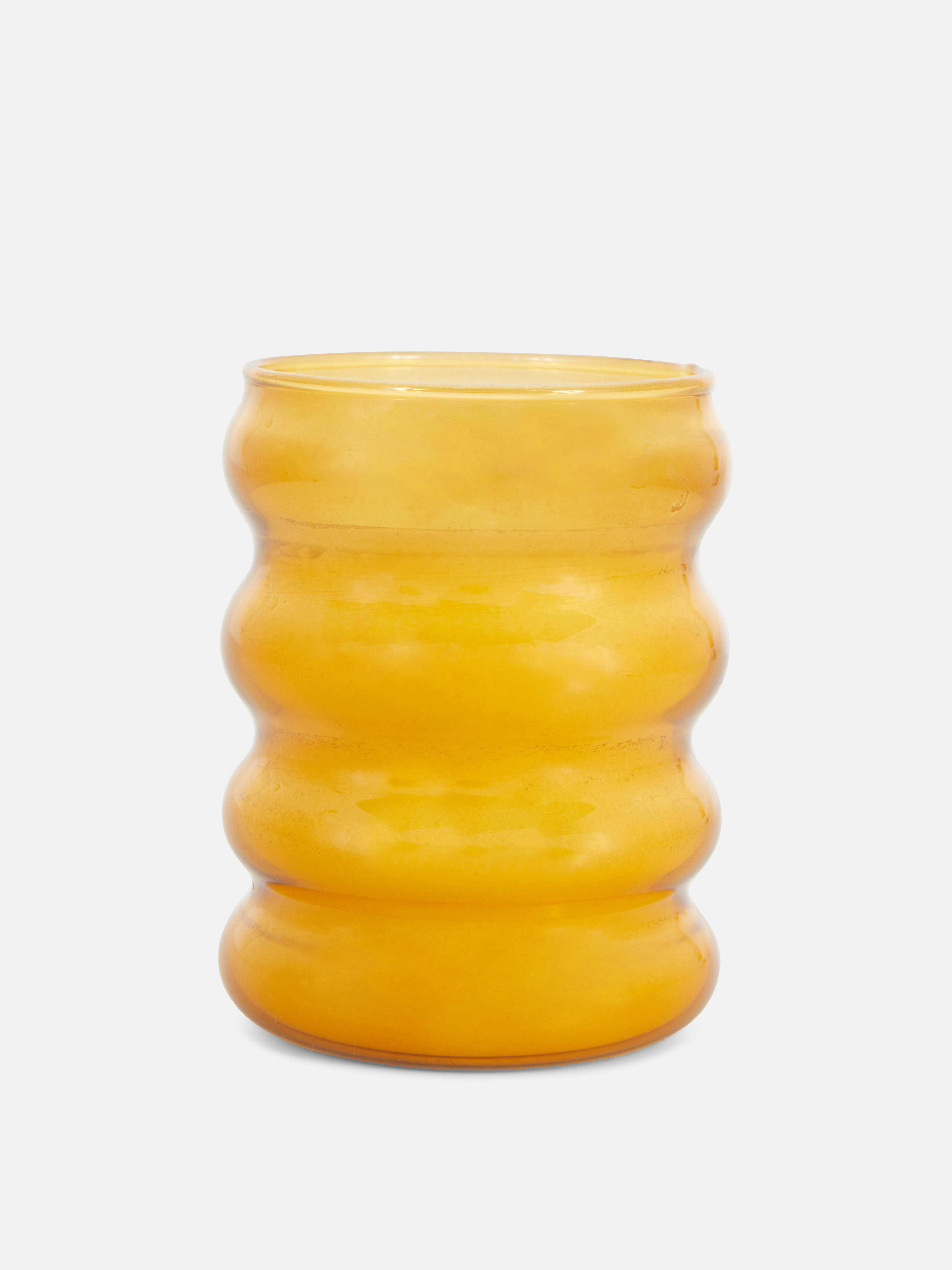 Glass Bubble Jar Candle