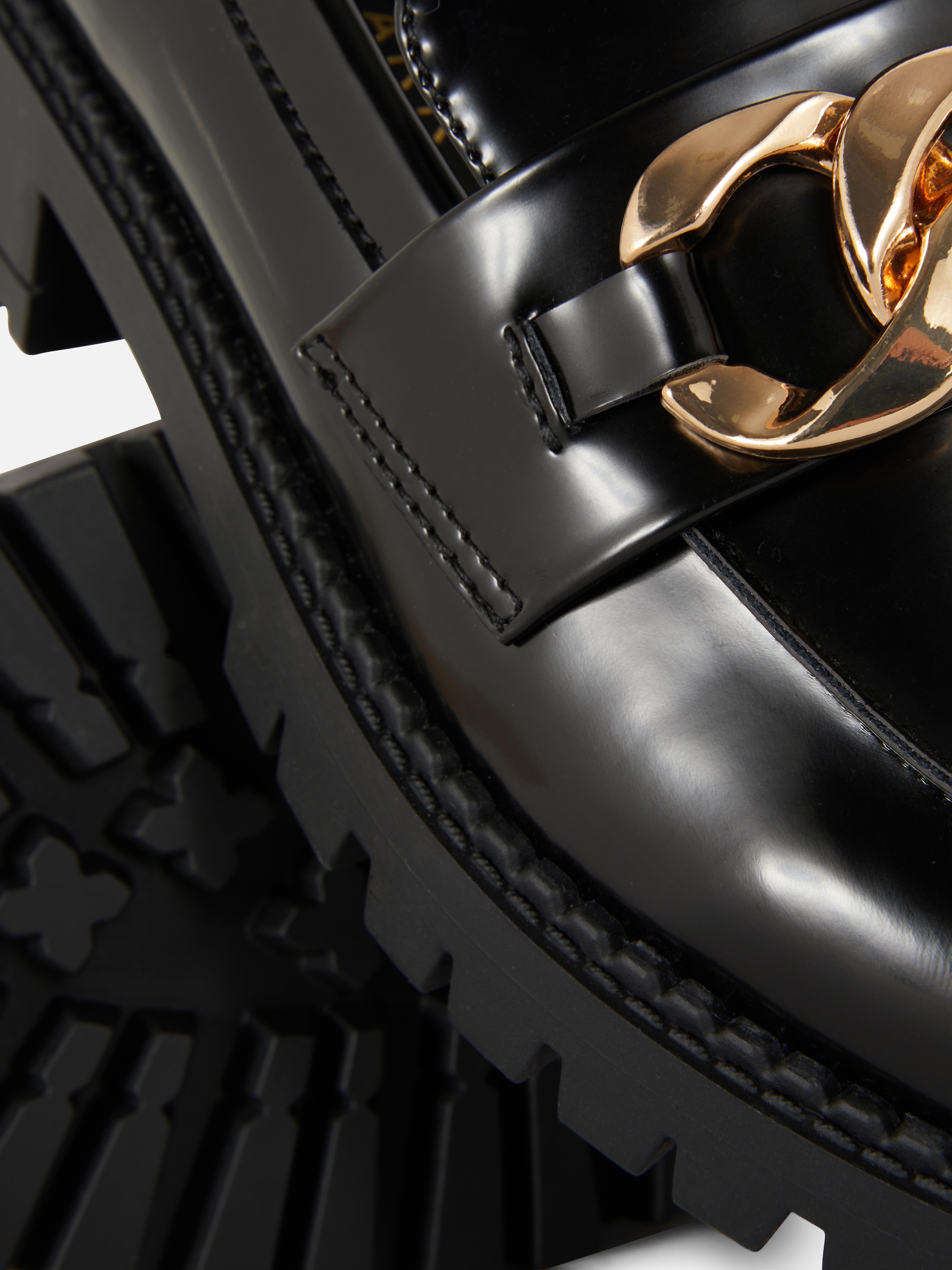 Chunky Chain Loafers