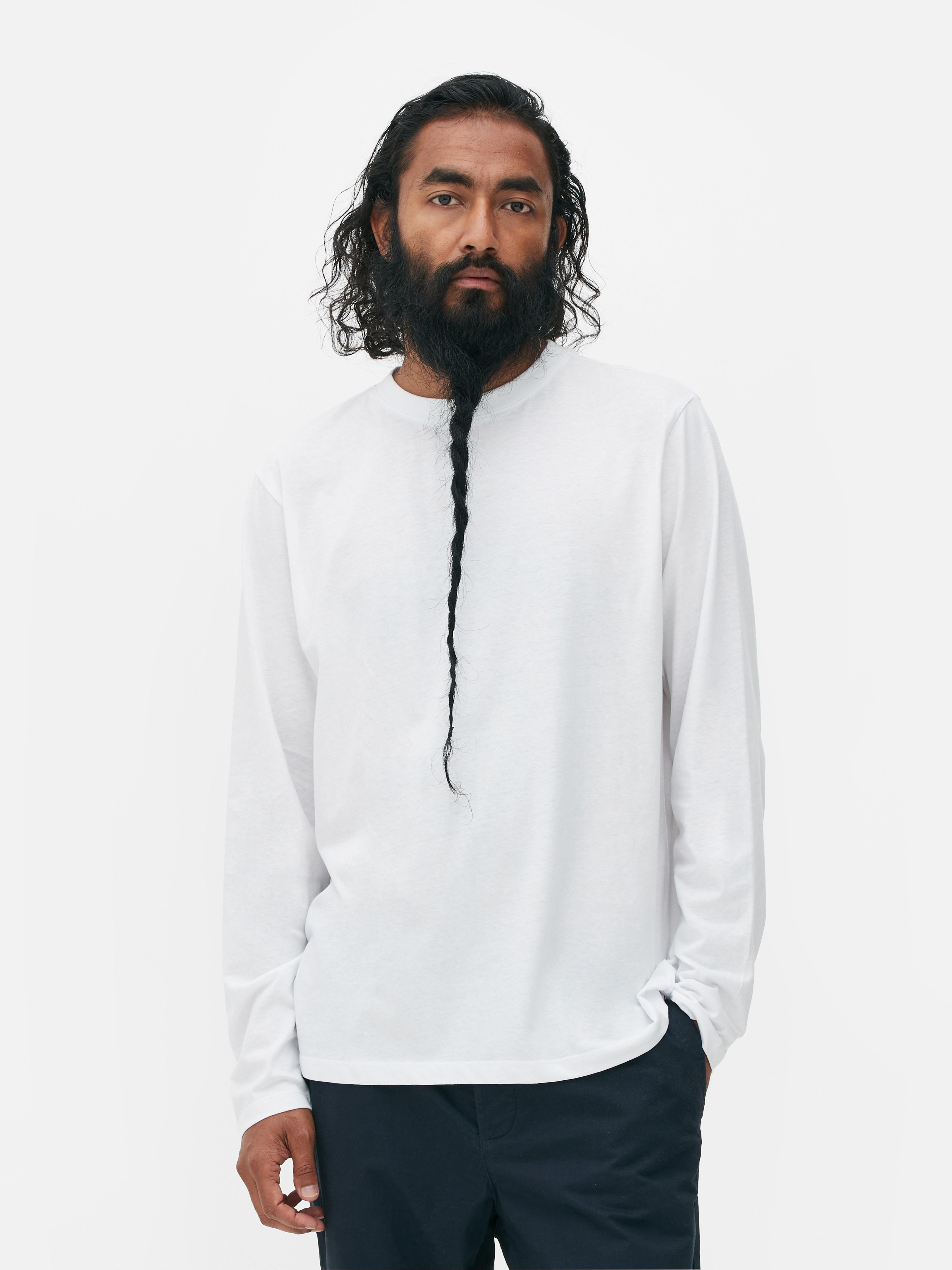 Basic lange mouwen discount shirt