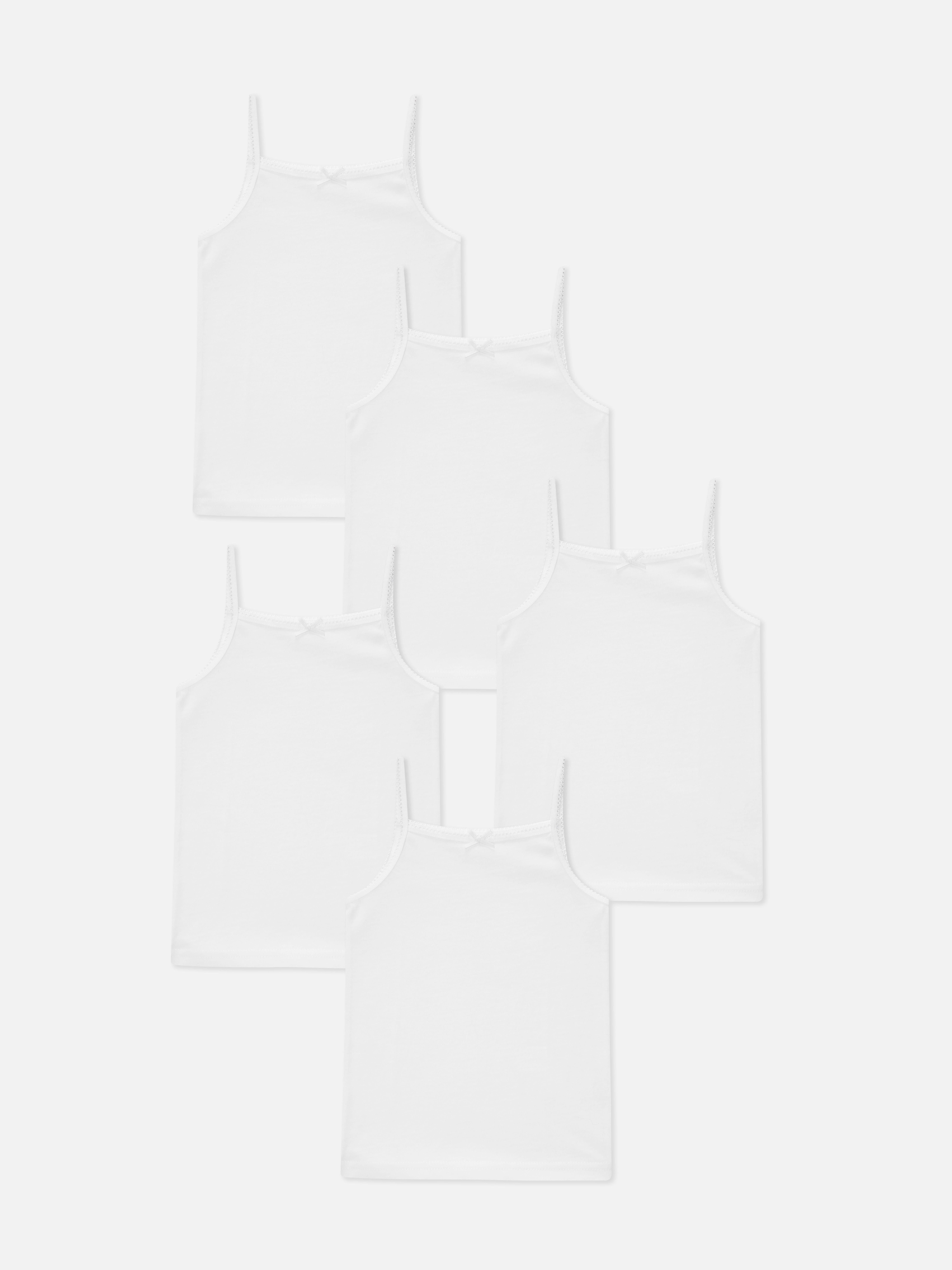 Tien steeg Umeki Basic hemdjes, set van 5 | Primark