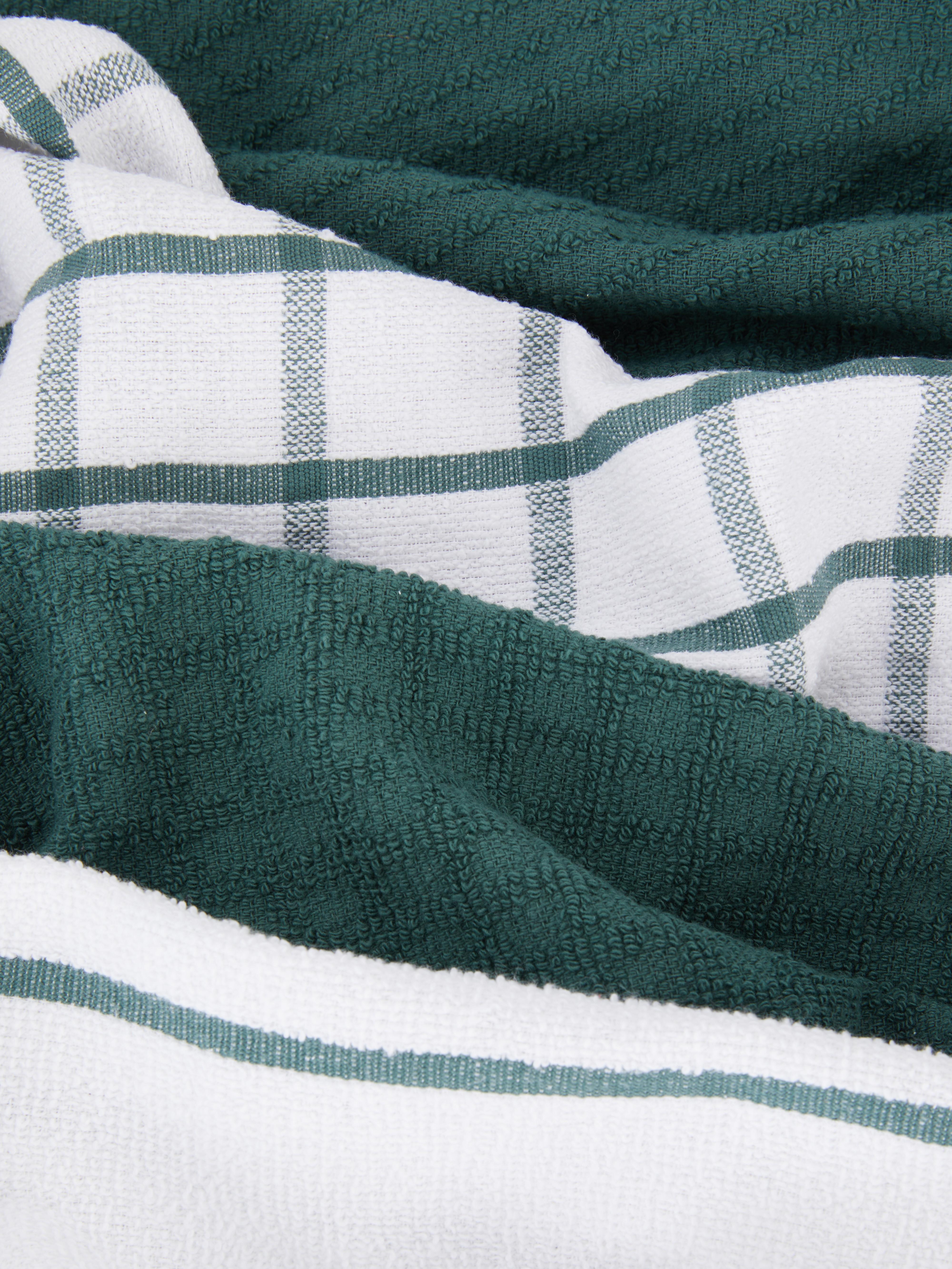 4pk Terry Cotton Tea Towels