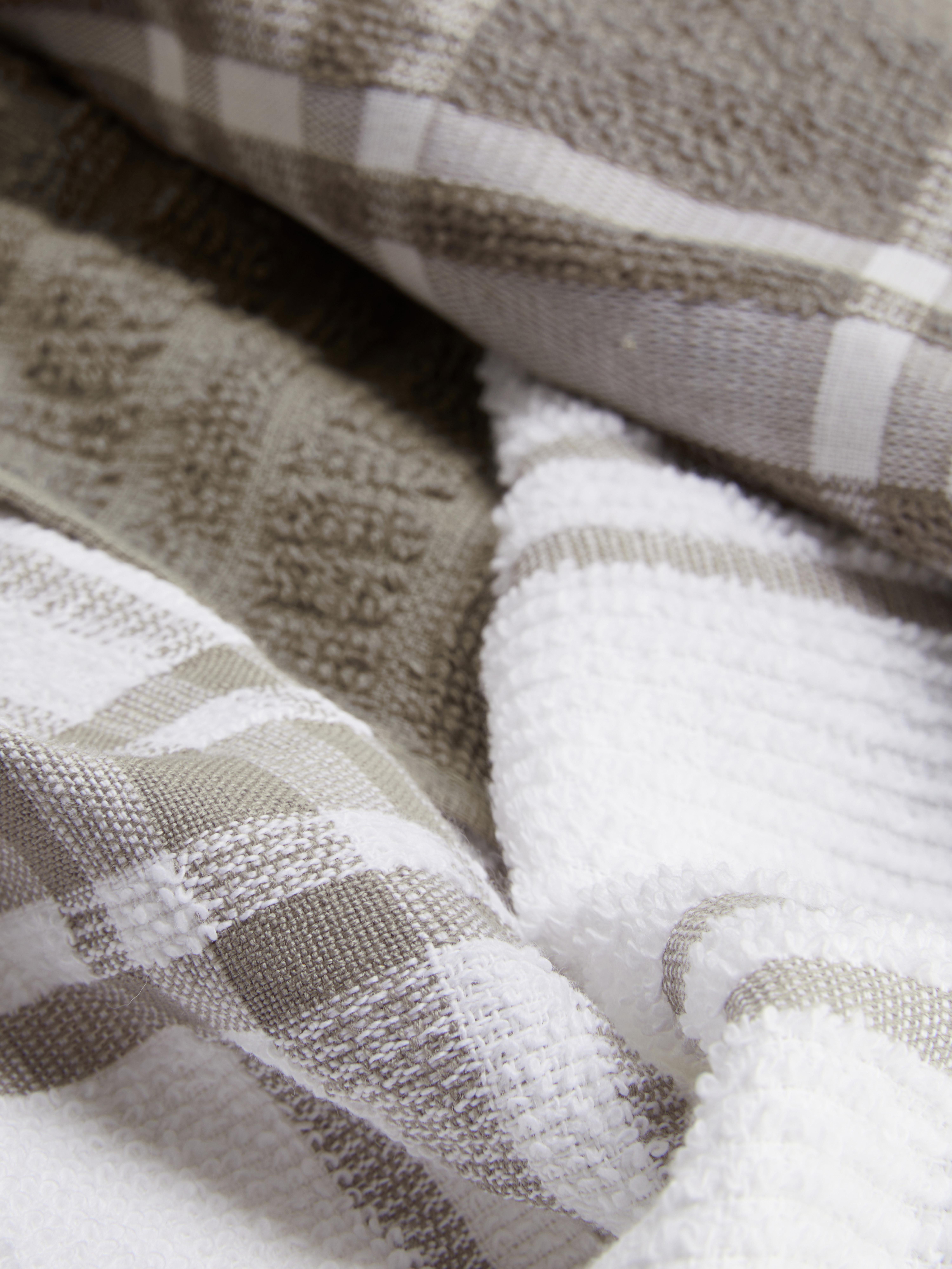 4pk Terry Cotton Tea Towels