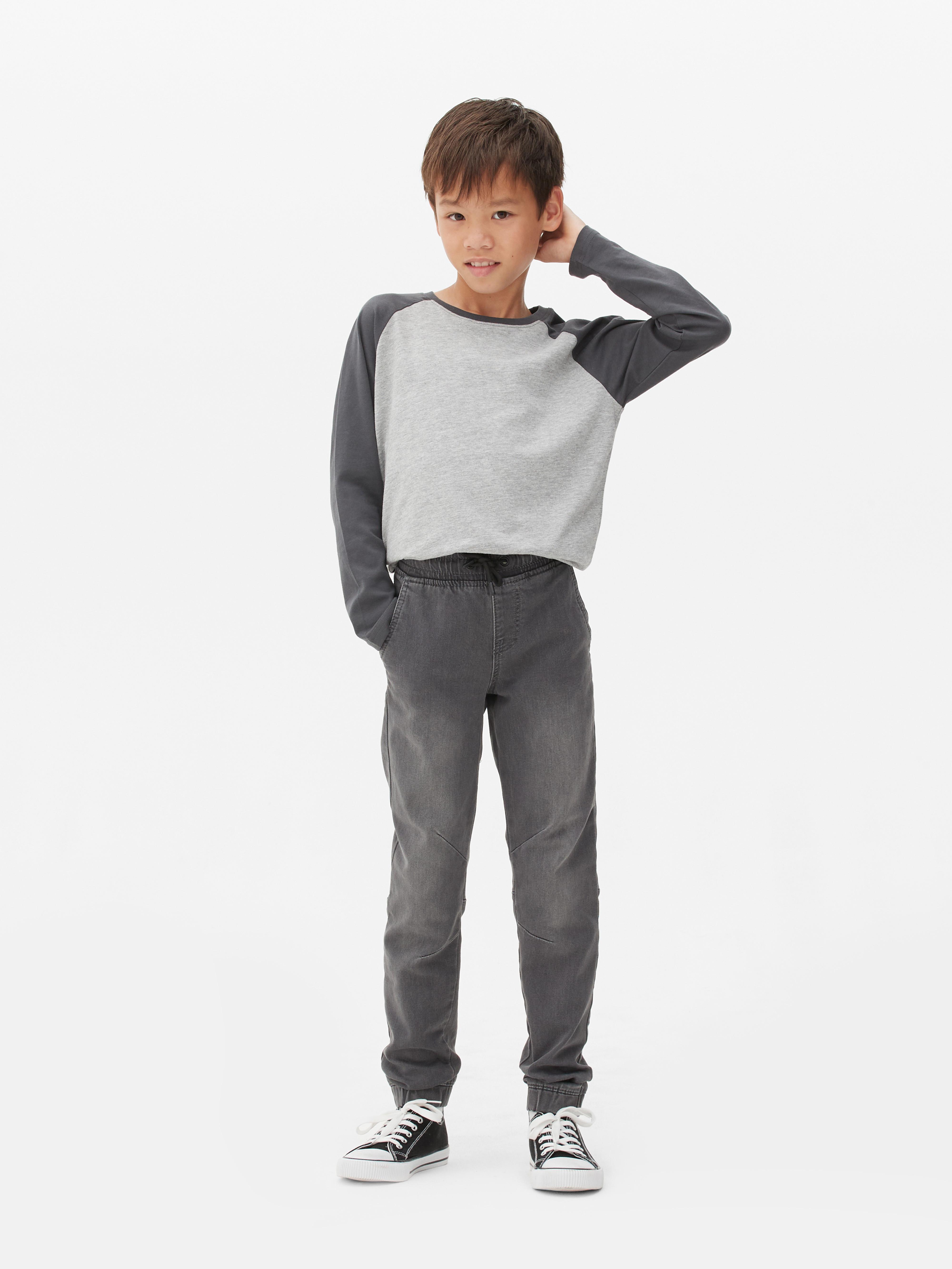 Dark grey best sale joggers kids