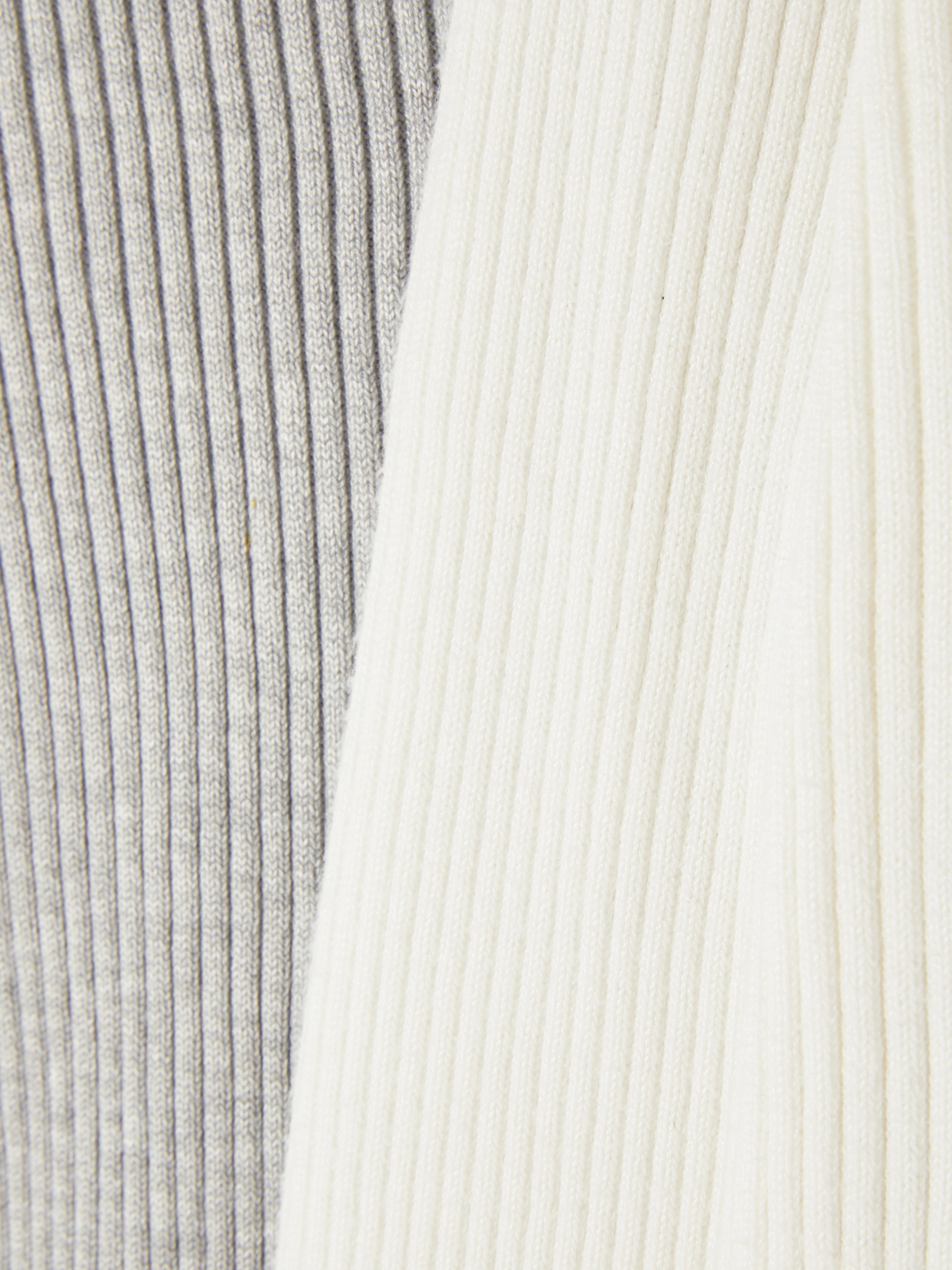7-15yrs | 2pk Ribbed Mock Neck Jumpers