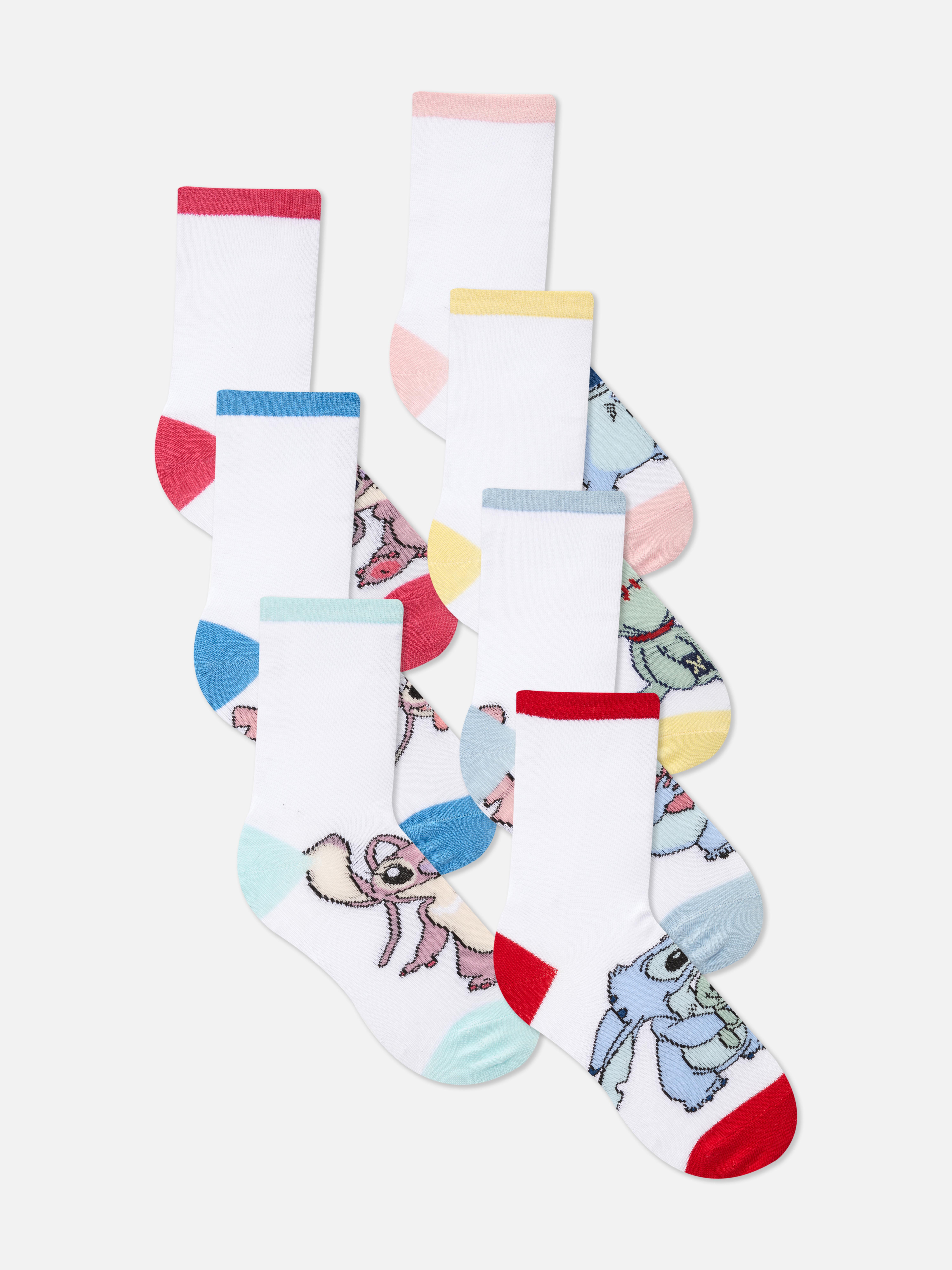 „Disney Lilo & Stitch“ Socken, 7er-Pack