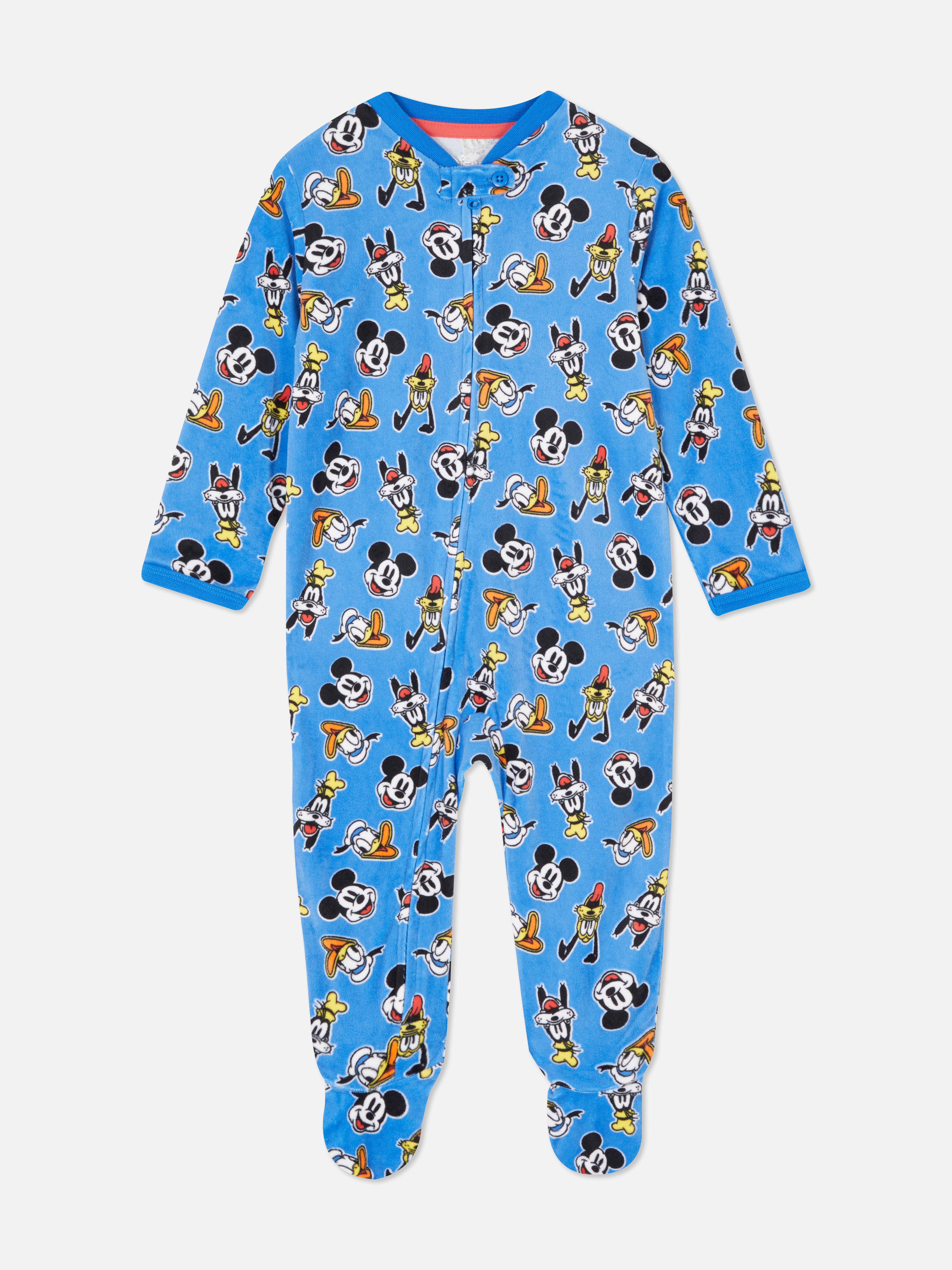 „Disney Micky Maus und Freunde“ Velours-Schlafanzug