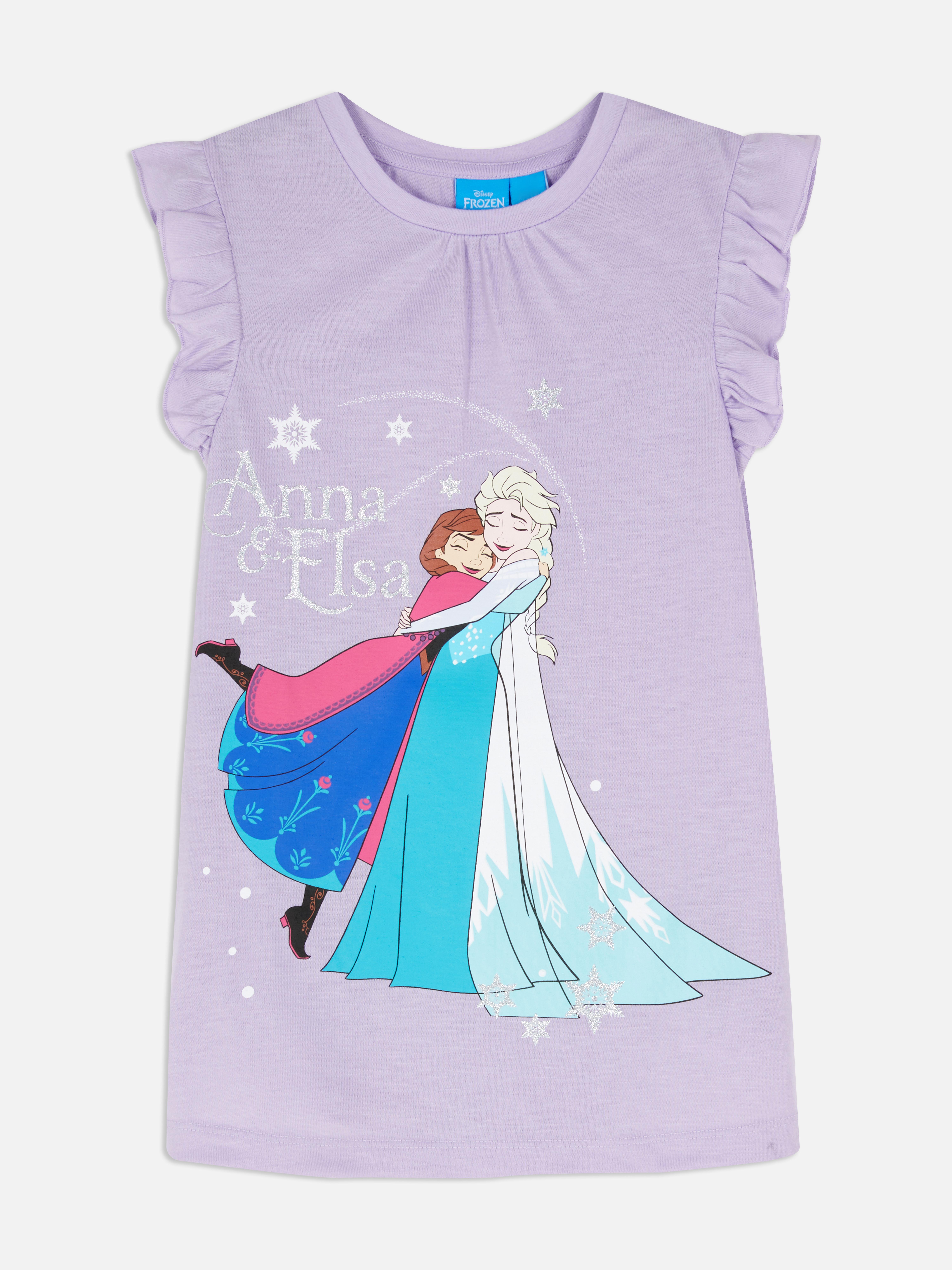 Camicia da notte con volant Anna Elsa Frozen Disney
