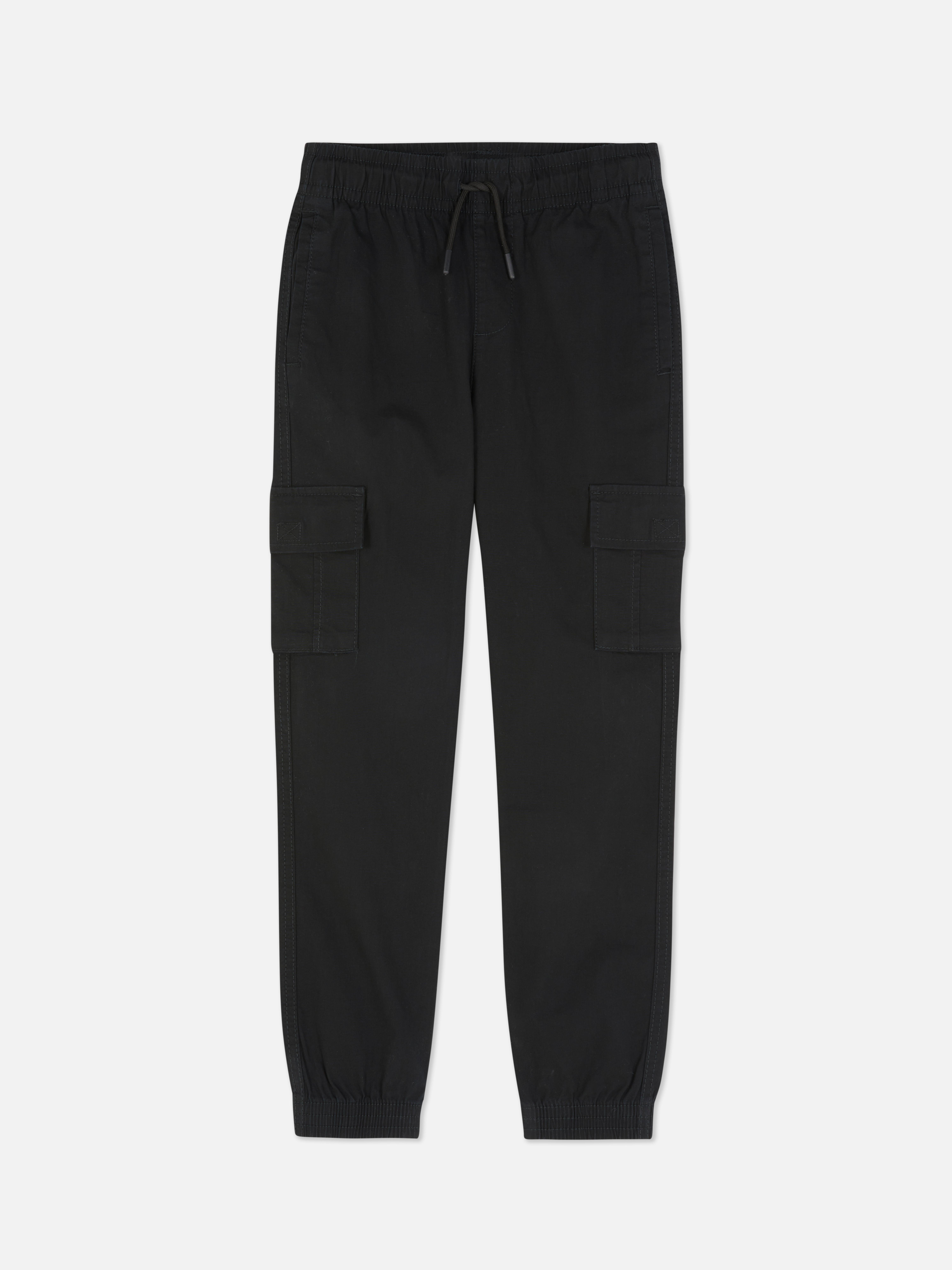 Drawstring Cargo Trousers