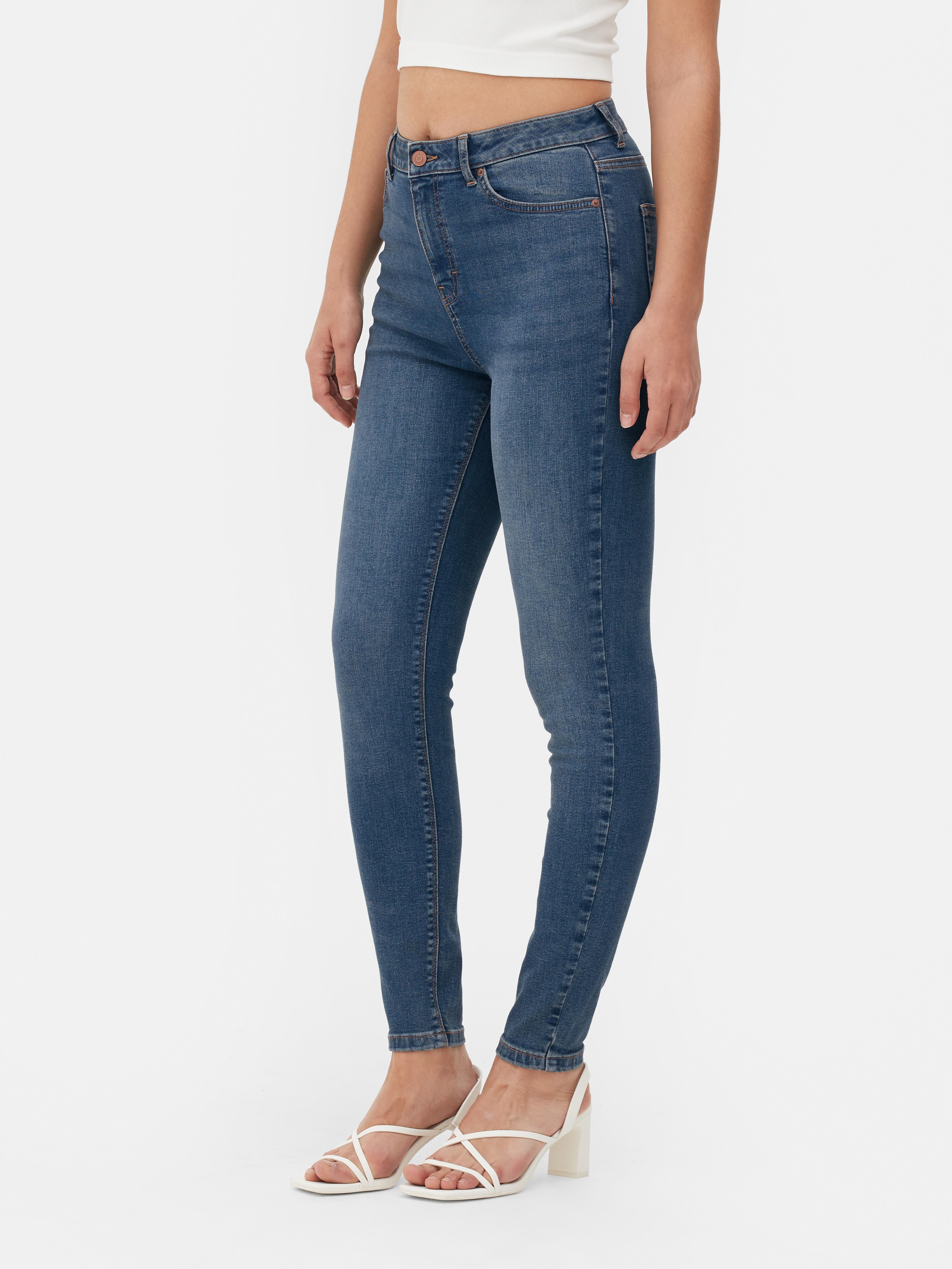 high waist skinny jeans primark