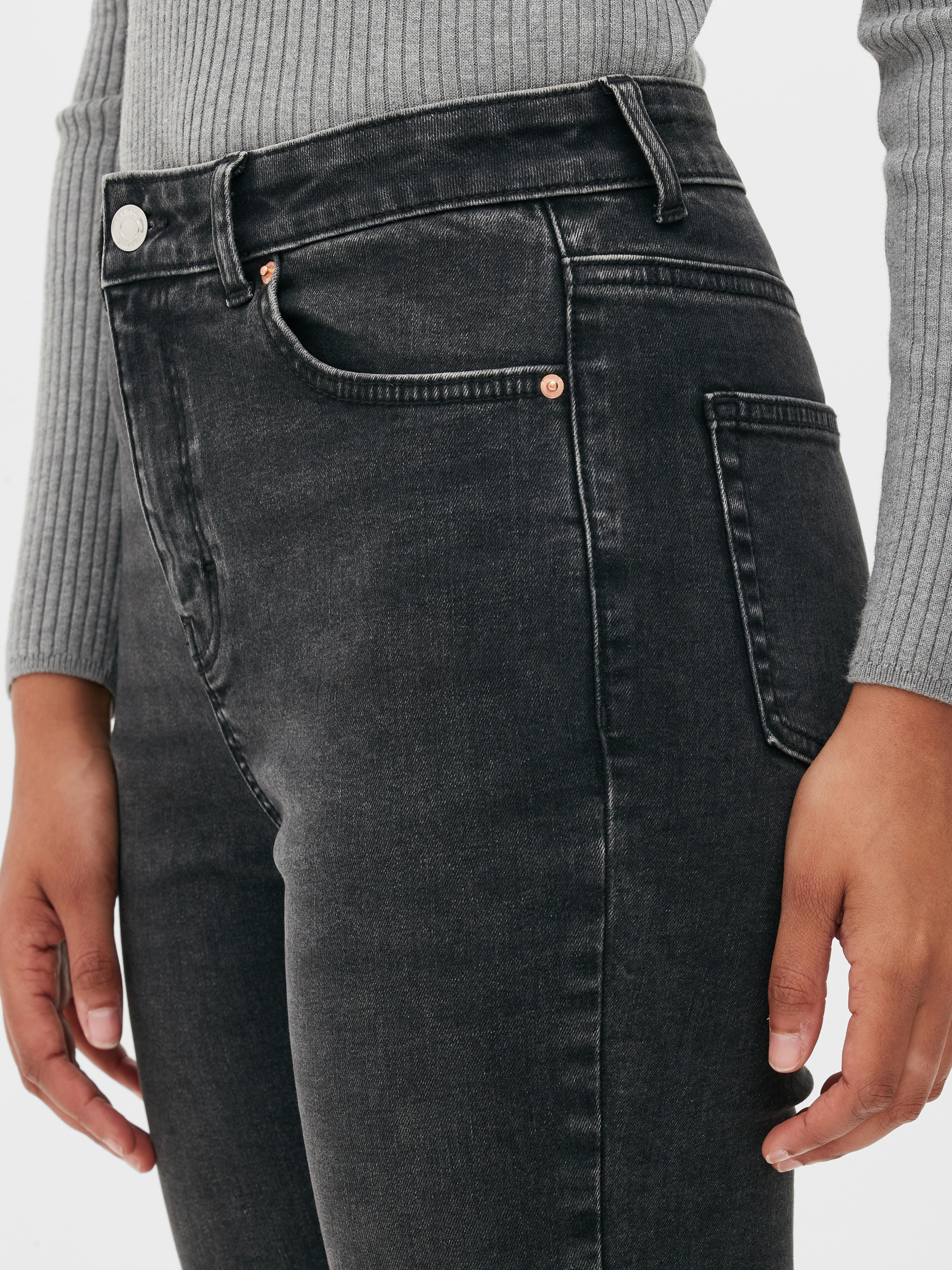 High-Waisted Skinny Jeans