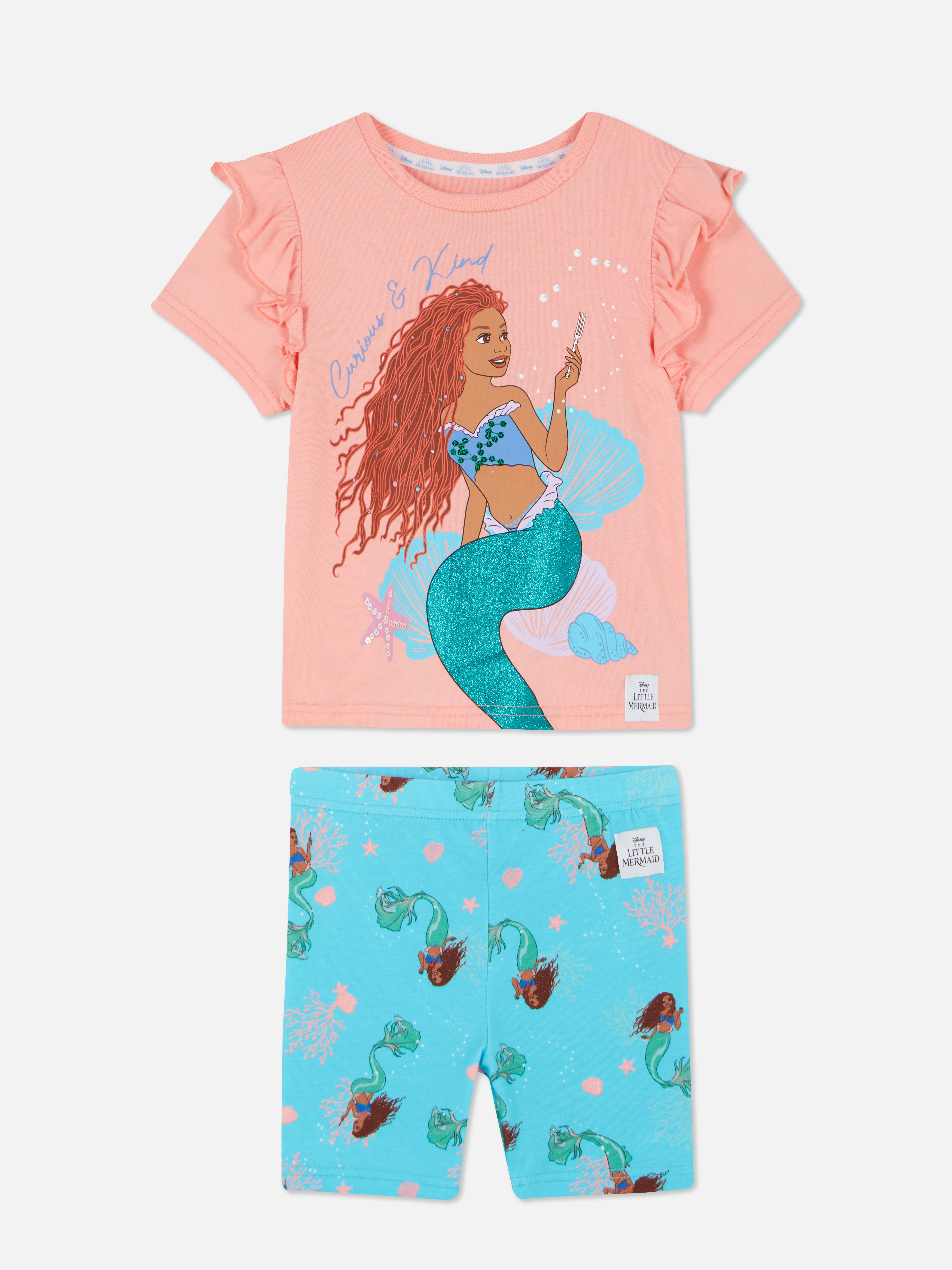 „Arielle, die Meerjungfrau“ T-Shirt und Shorts im Set