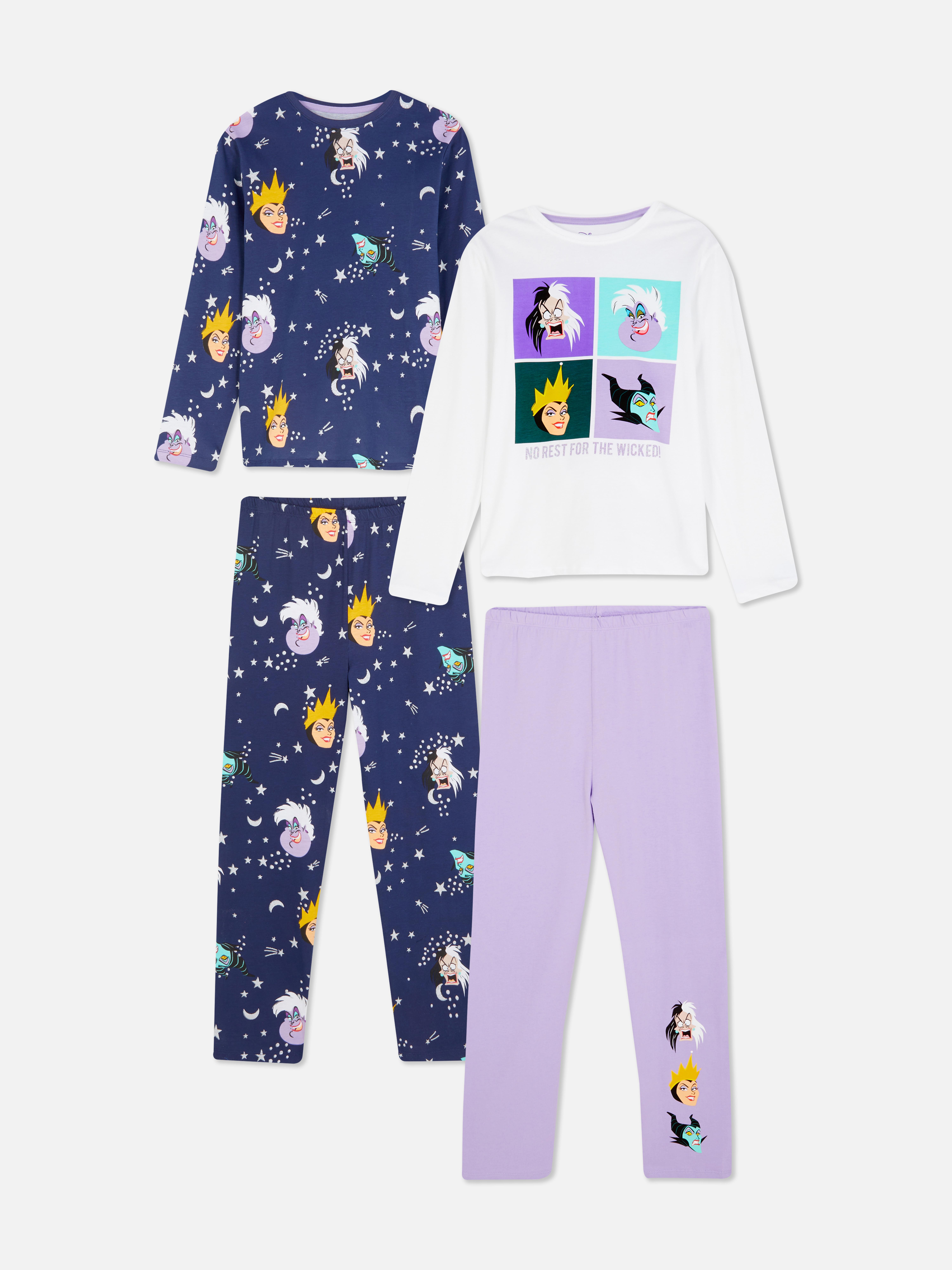 Pyjama's Disney's Schurken, set van 2