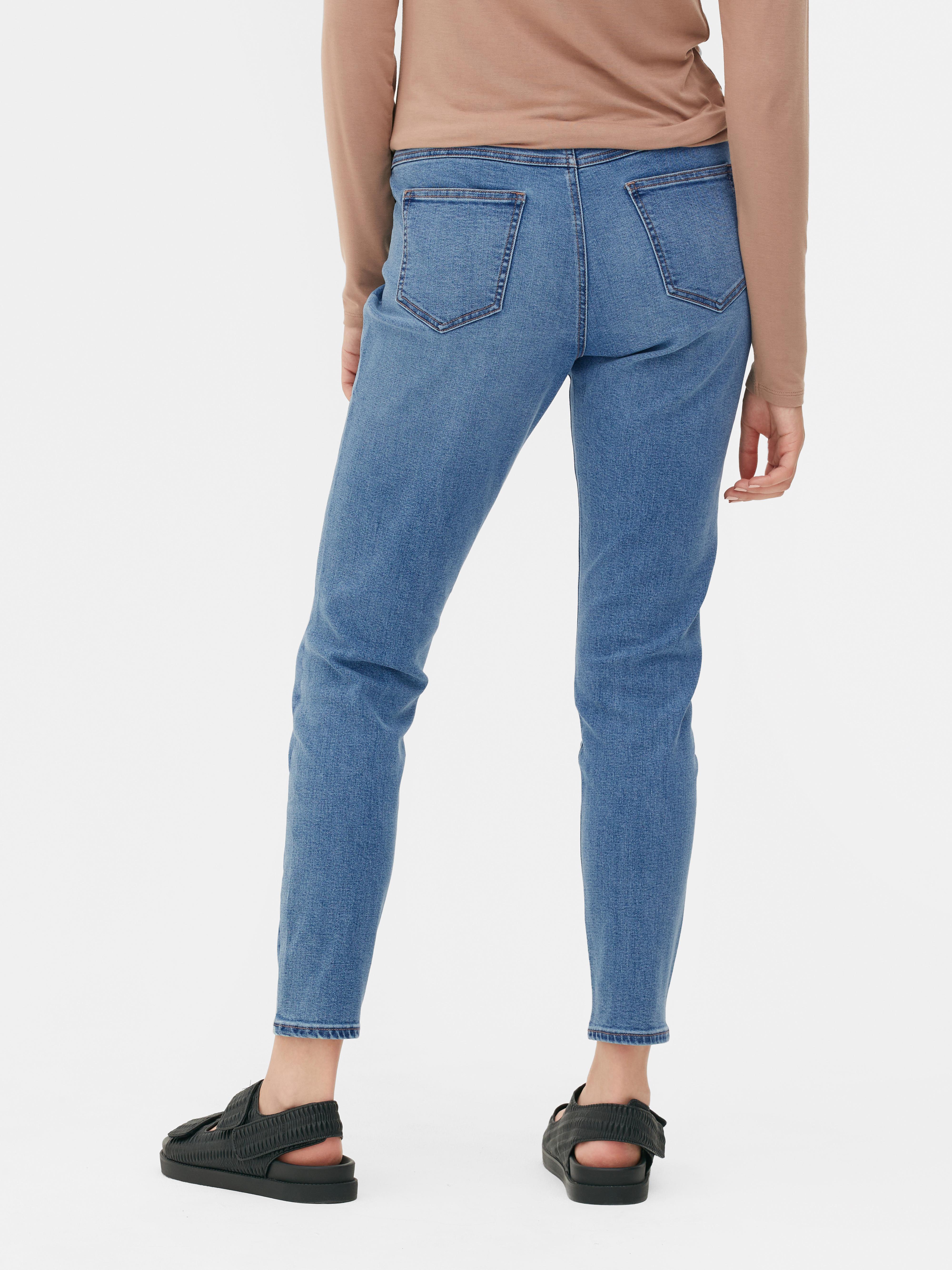 Women's Mid Blue Stretch Skinny Jeans | Primark