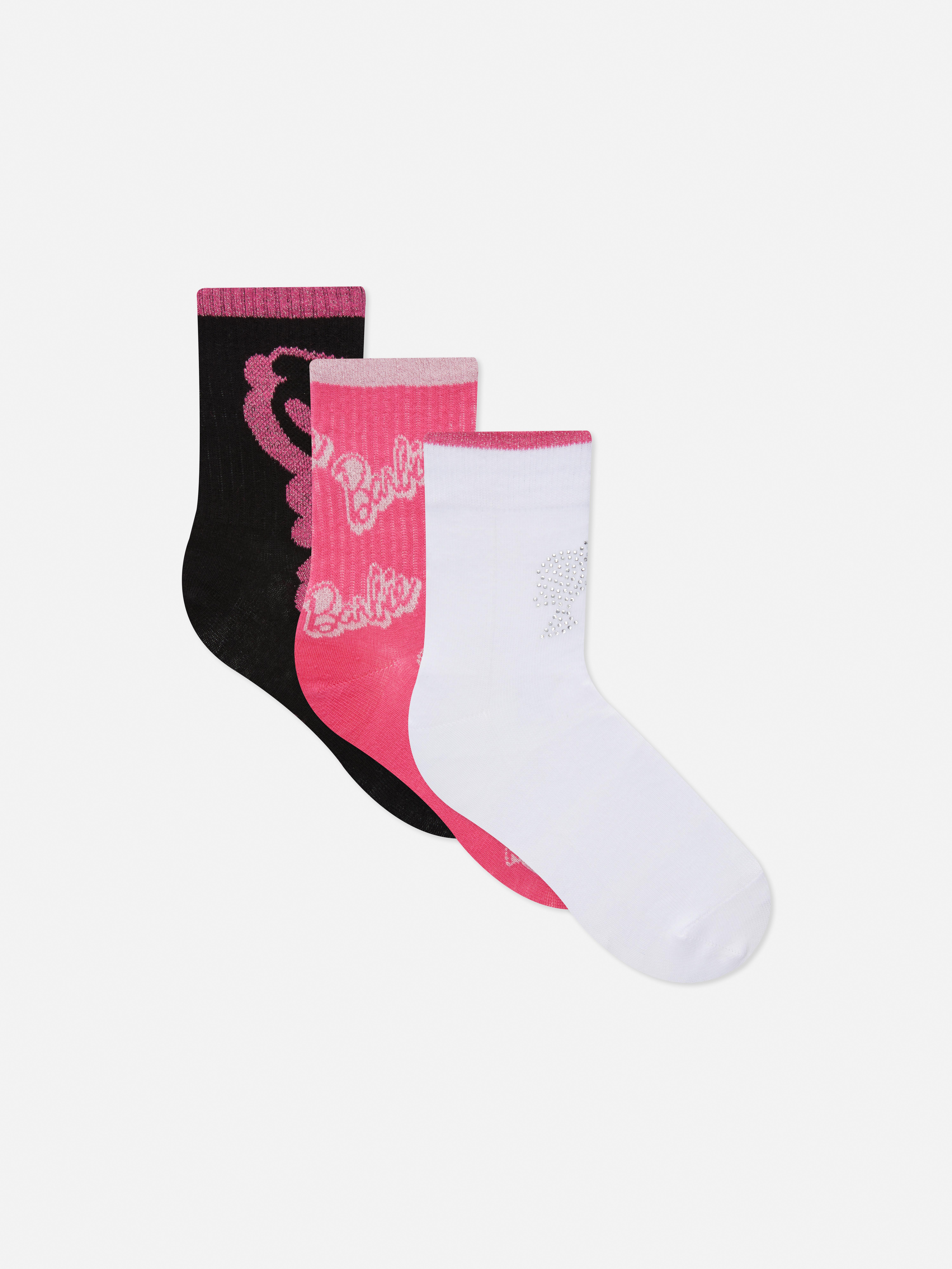 „Barbie“ Socken, 3er-Pack