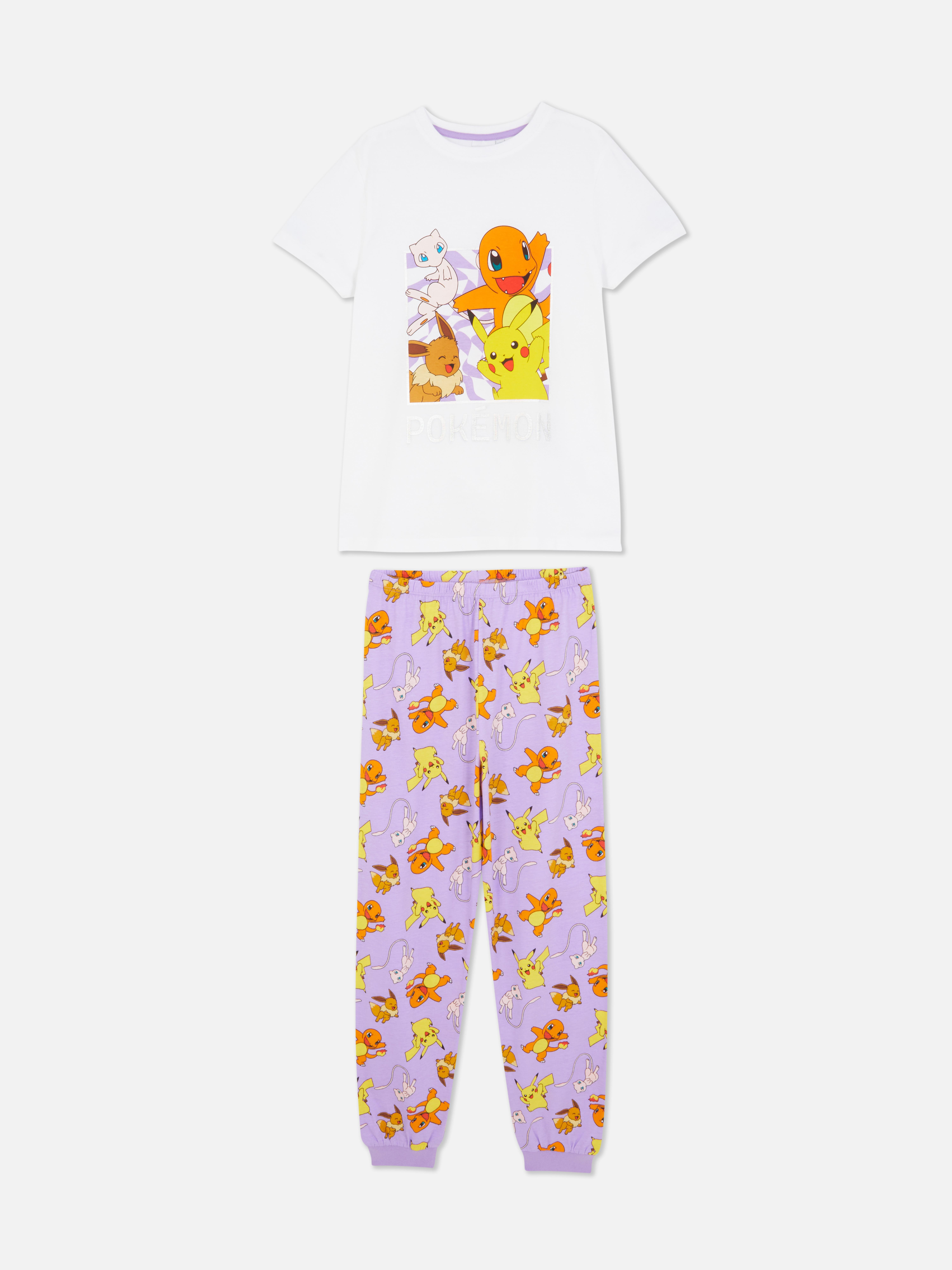 „Pokémon“ Schlafanzug mit Print