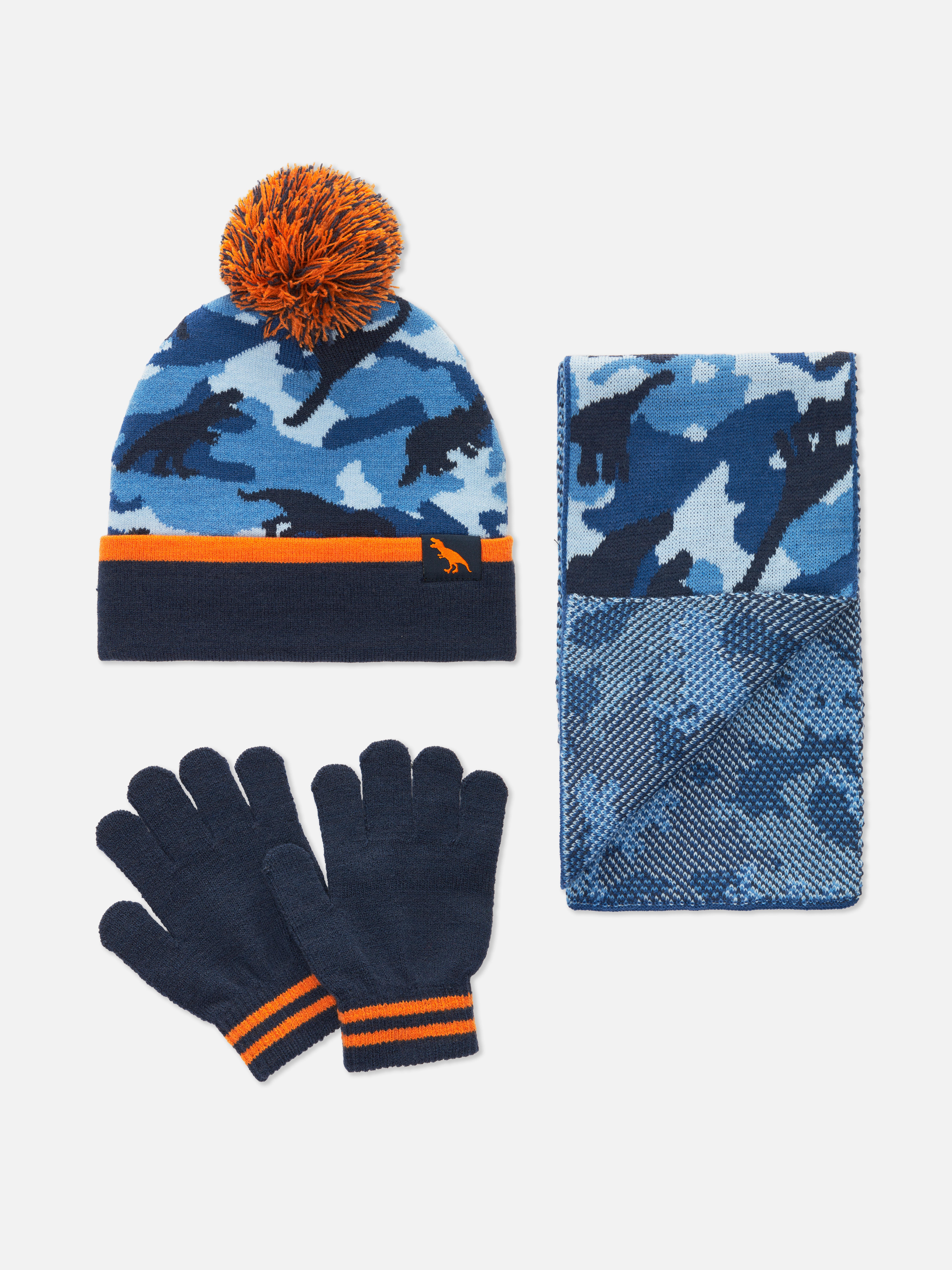 Knitted Winter Accessories Set