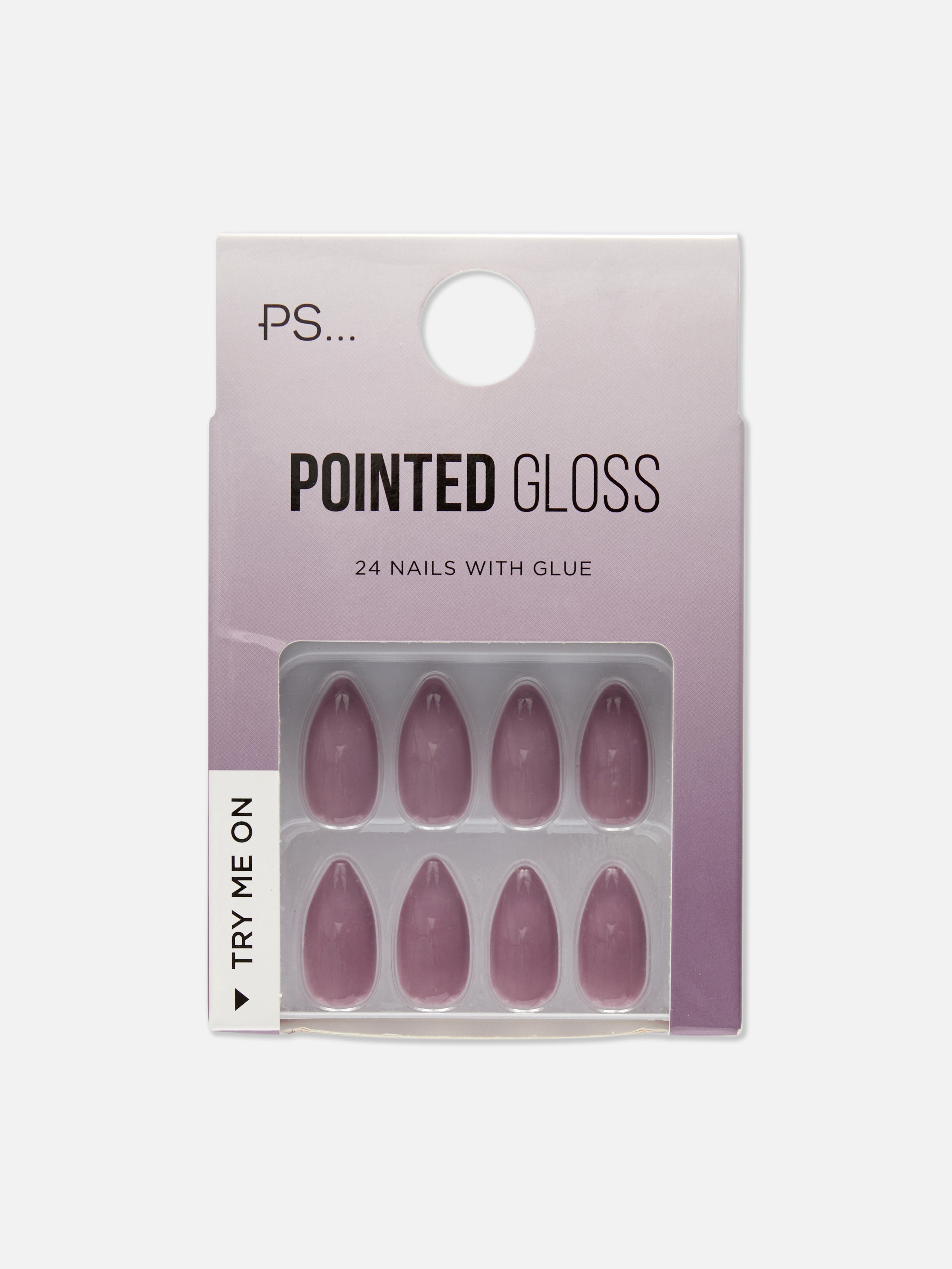 PS... Pointed Gloss False Nails