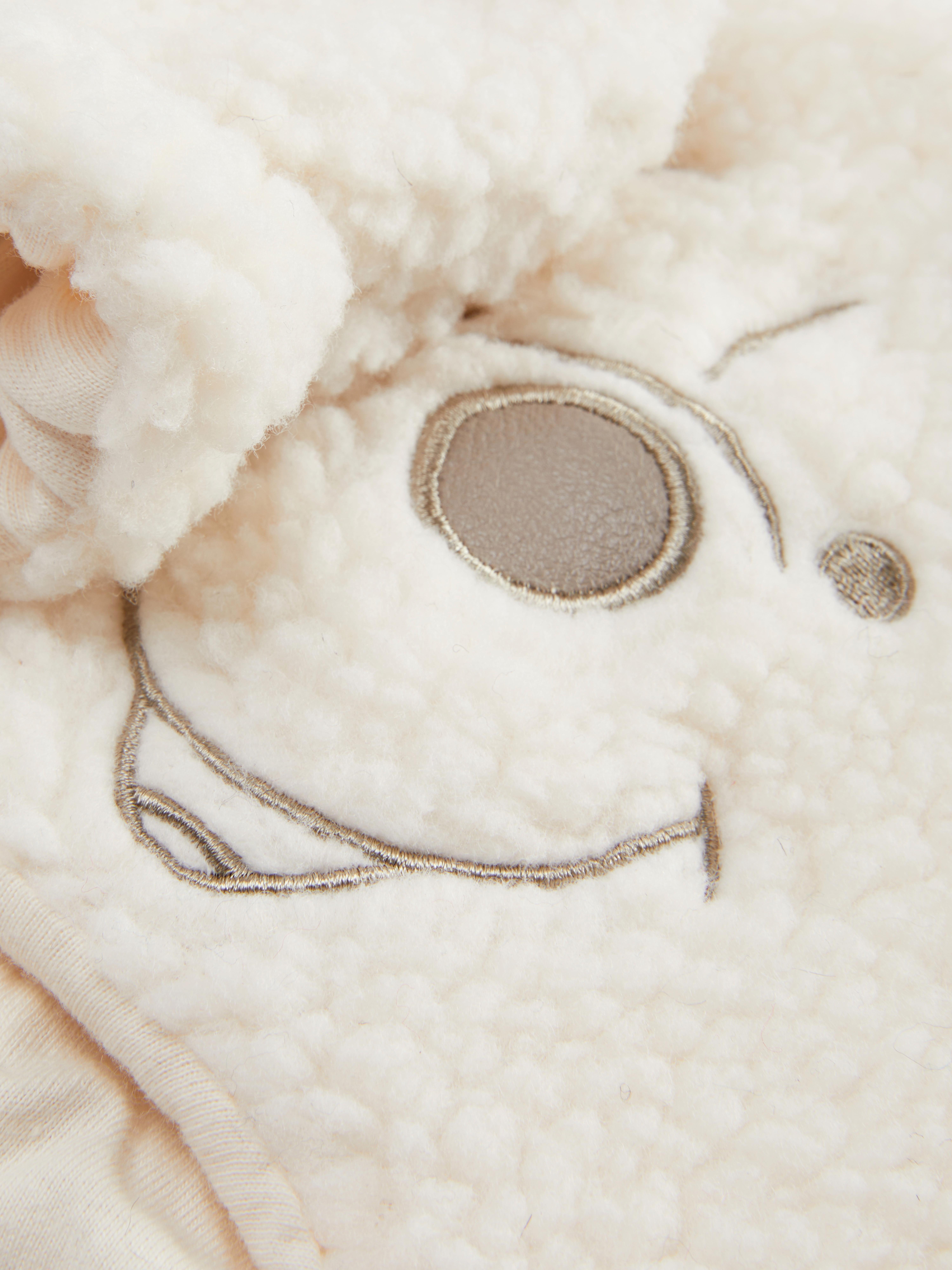 Disney's Winnie the Pooh Boucle Hat and Mittens Set Primark