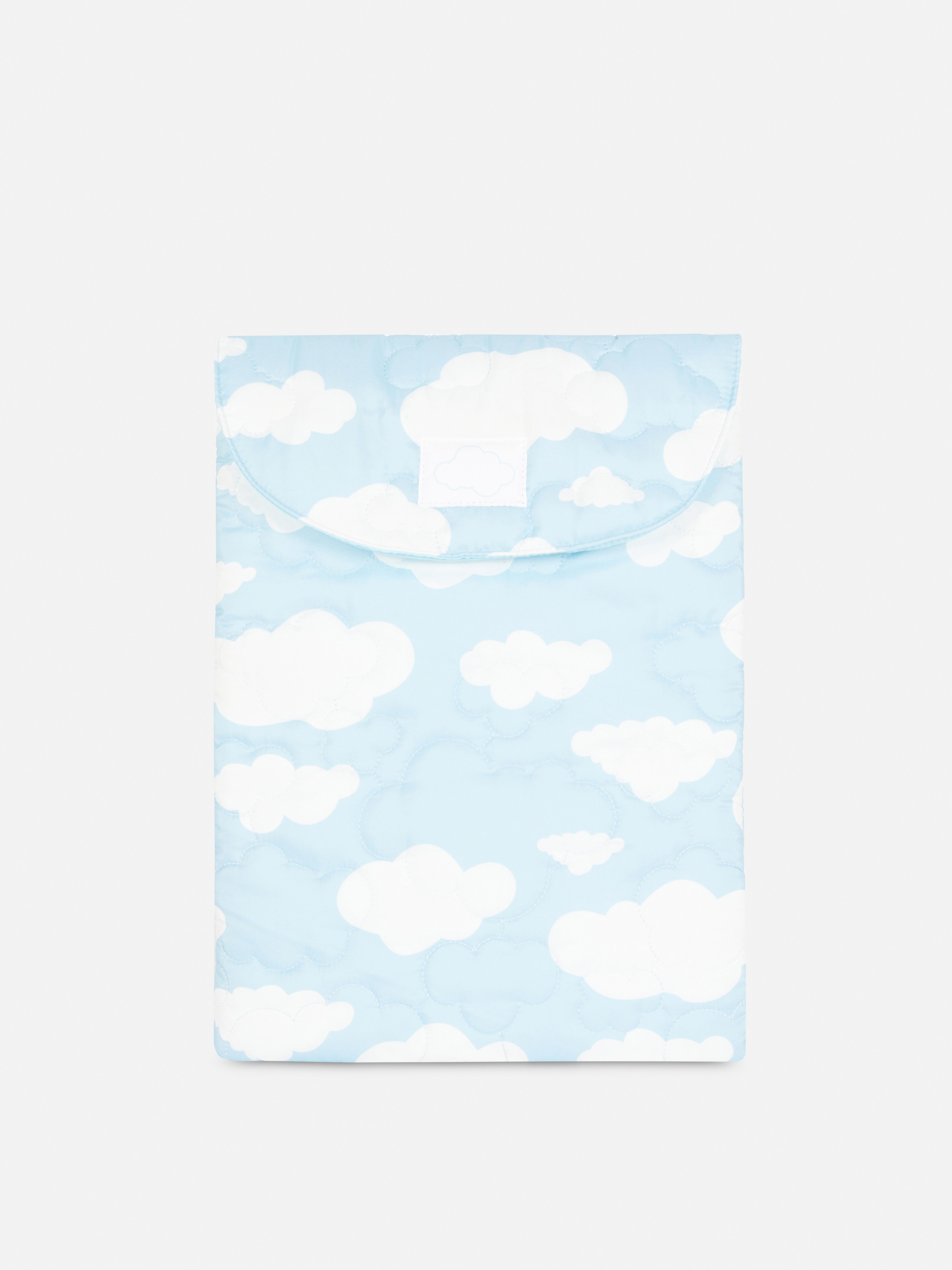Laptop-Hülle mit Wolkendesign