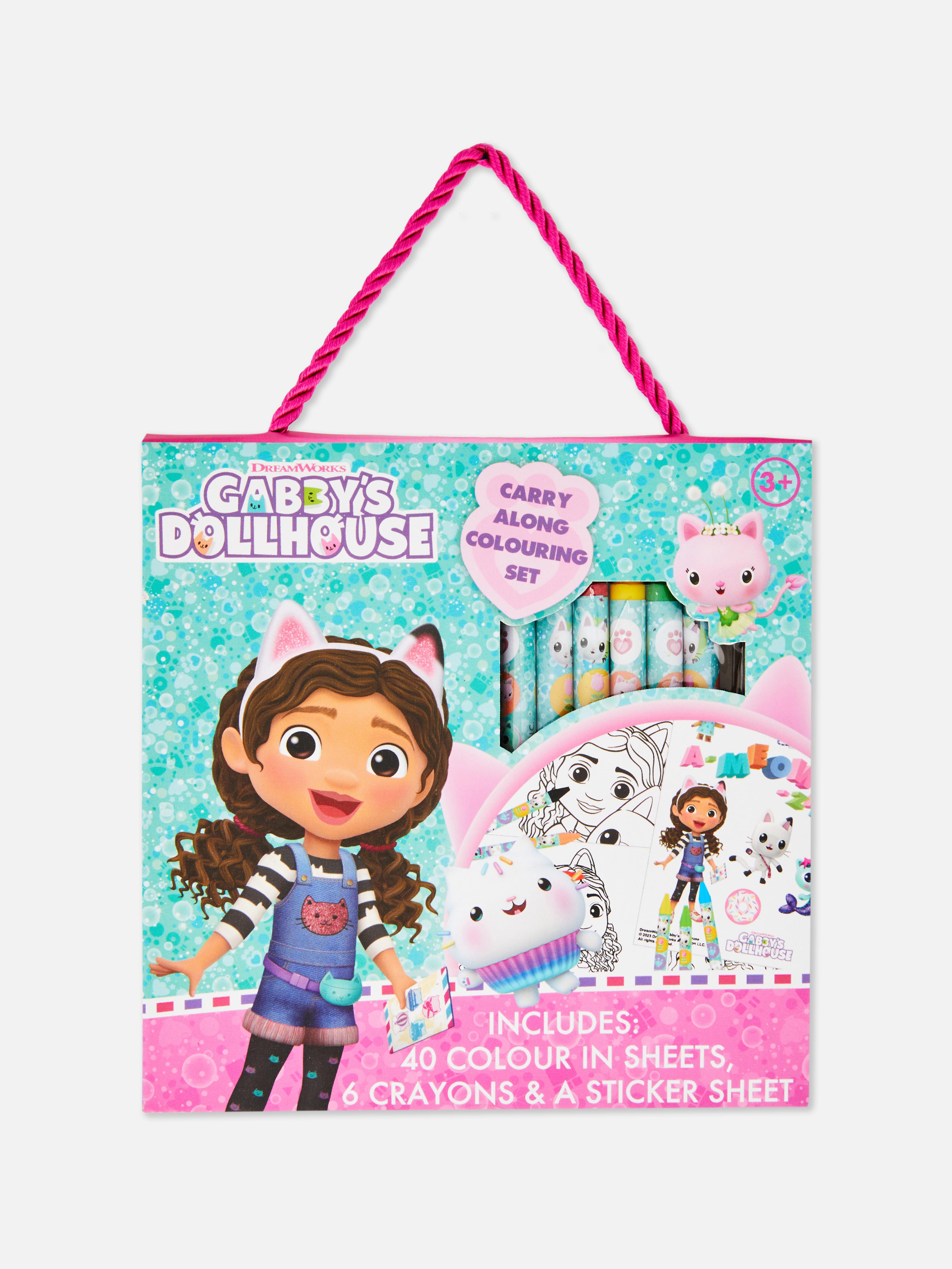 Gabby’s Dollhouse Carry Along Colouring Set