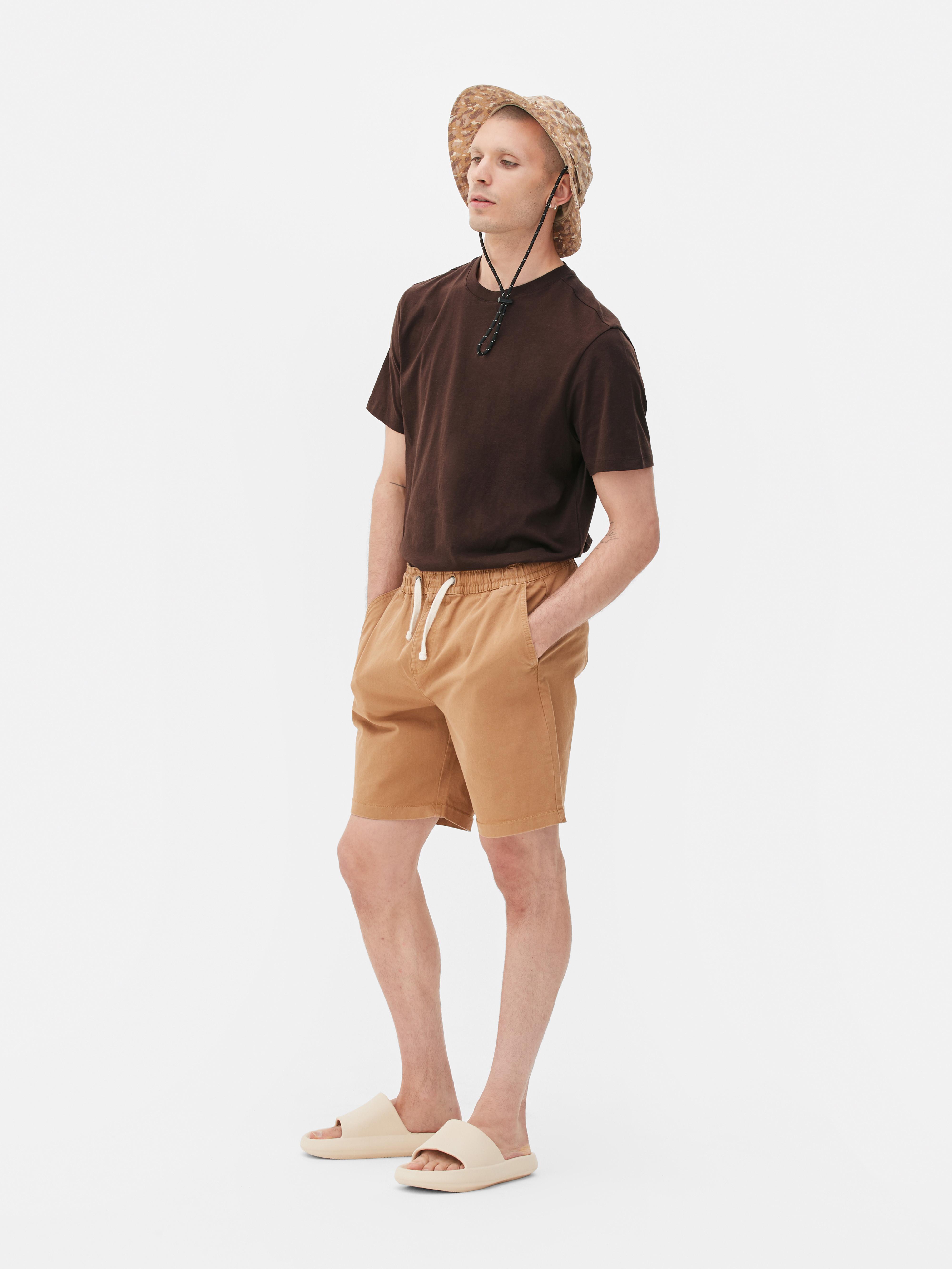 Essential Plain T-shirt Brown