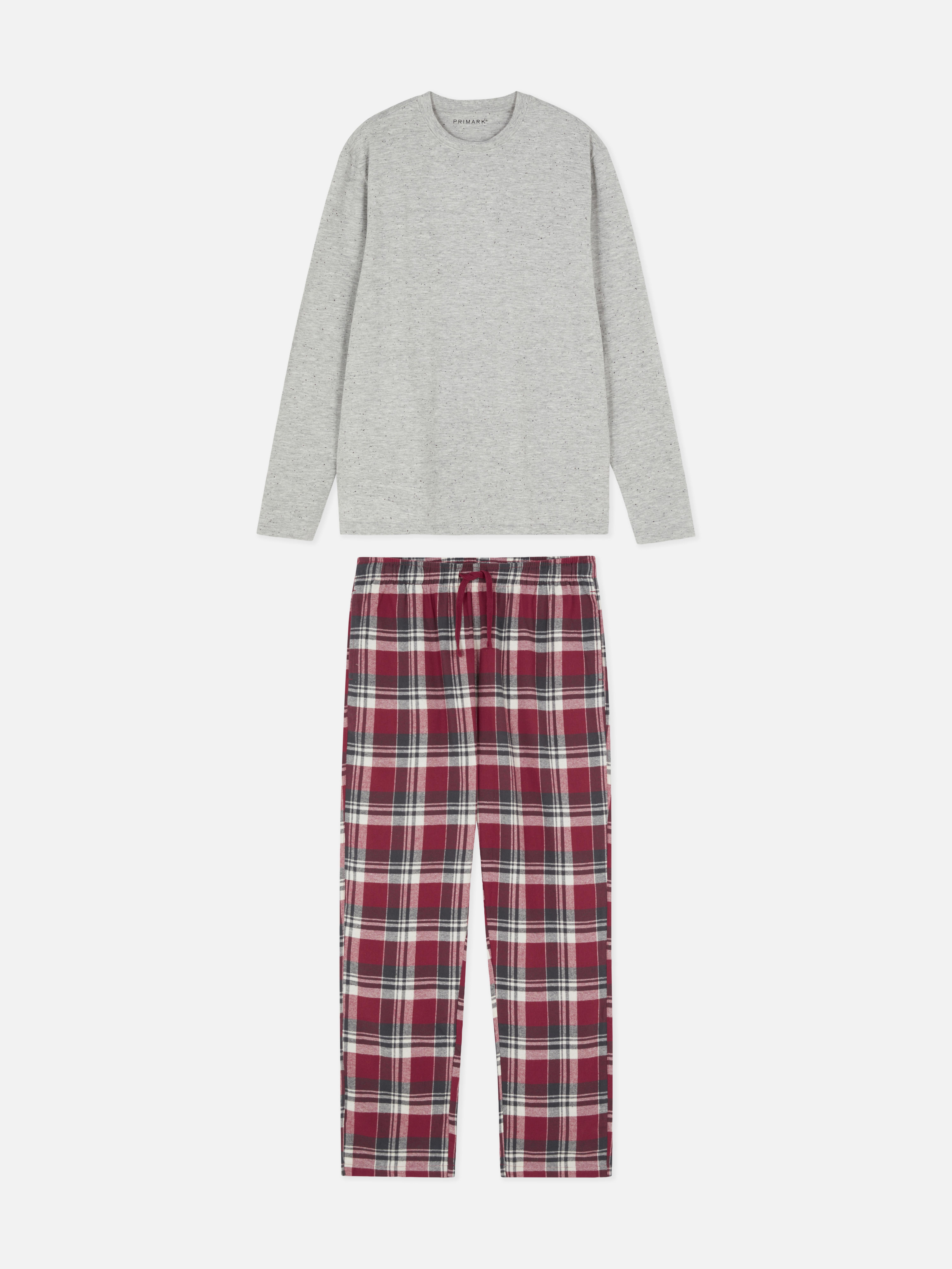 Pyjama met Schotse ruit